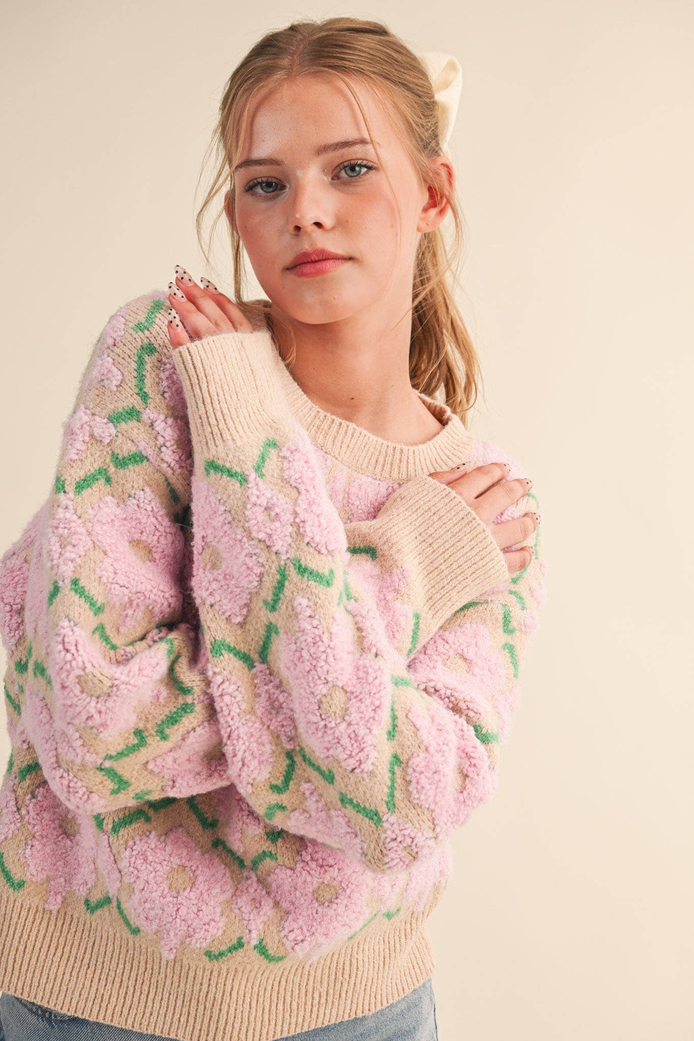 Tansy Floral Sweater