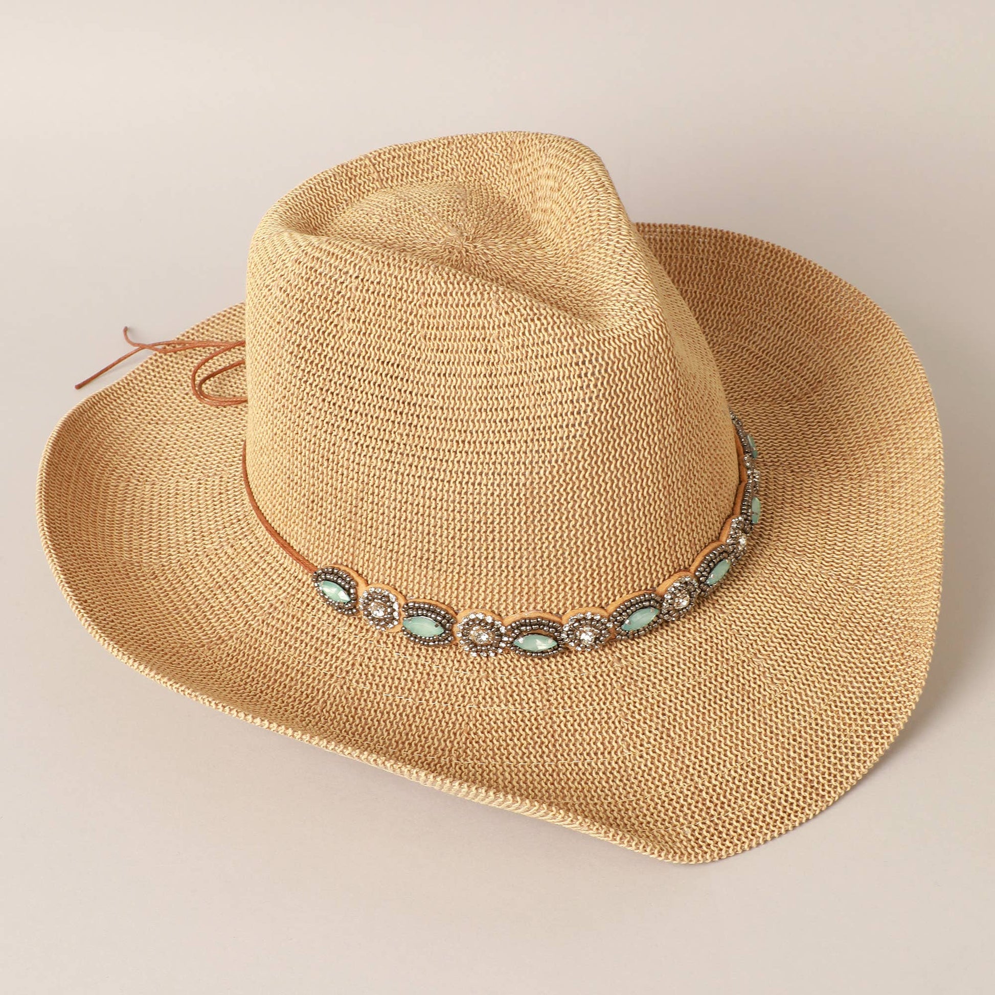 Durango Cowboy Hat with Jeweled Belt