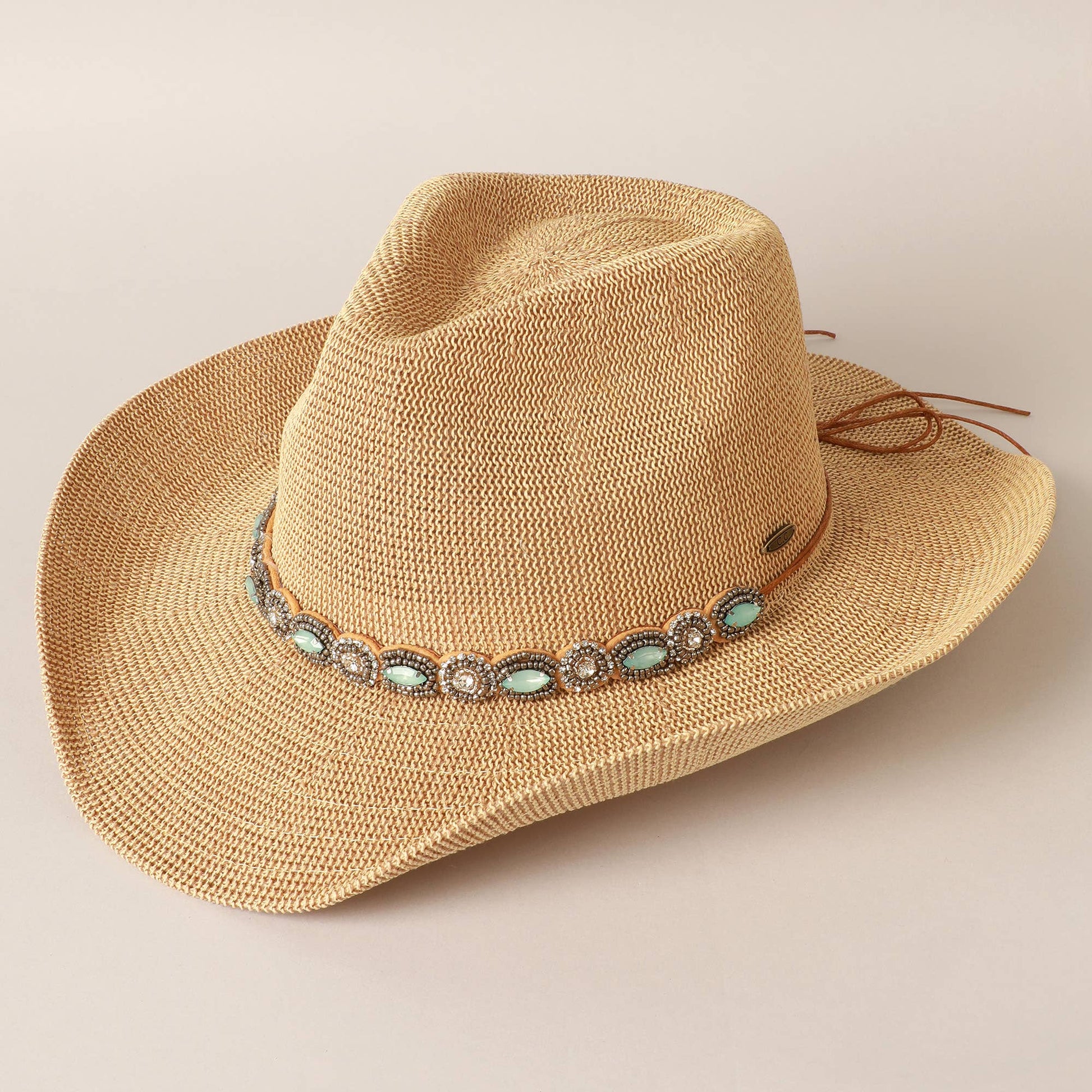 Durango Cowboy Hat with Jeweled Belt