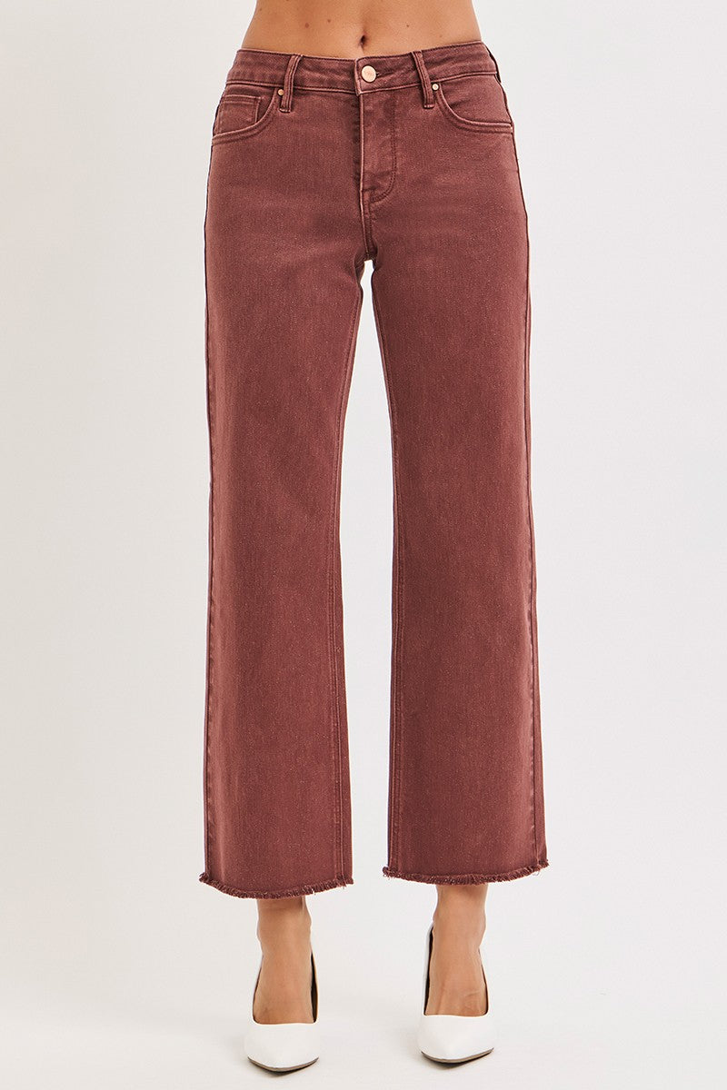Juliette by Risen Wide Leg  Denim