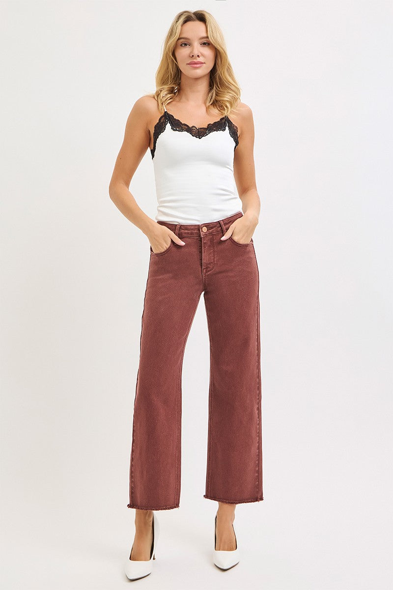 Juliette by Risen Wide Leg  Denim