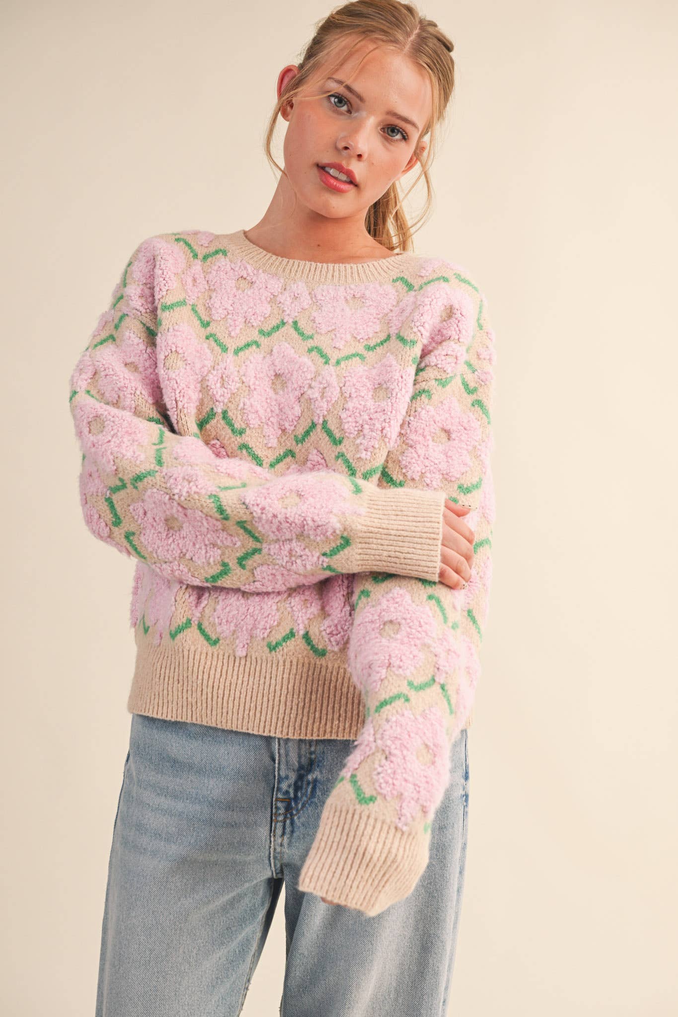 Tansy Floral Sweater