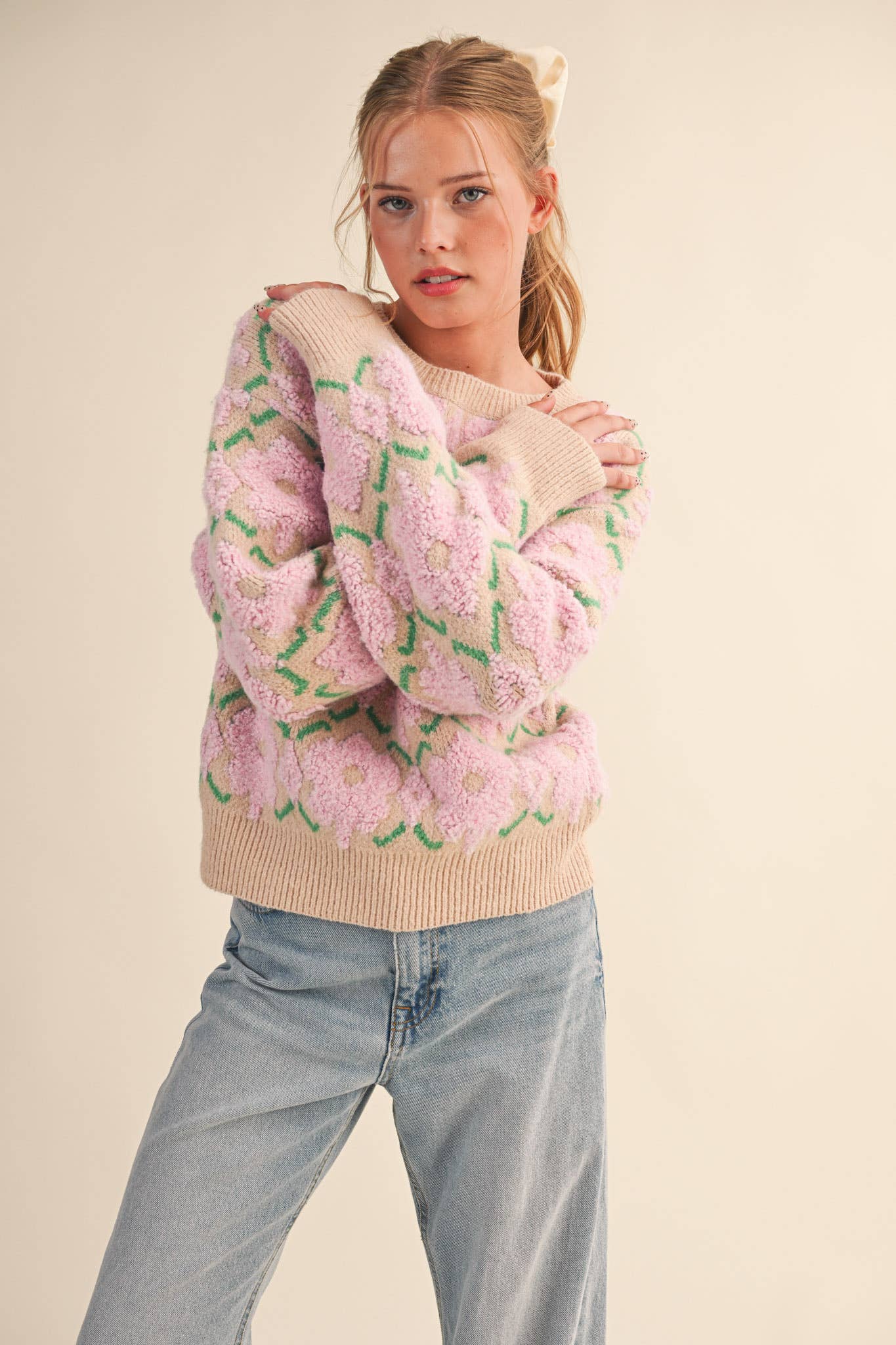 Tansy Floral Sweater