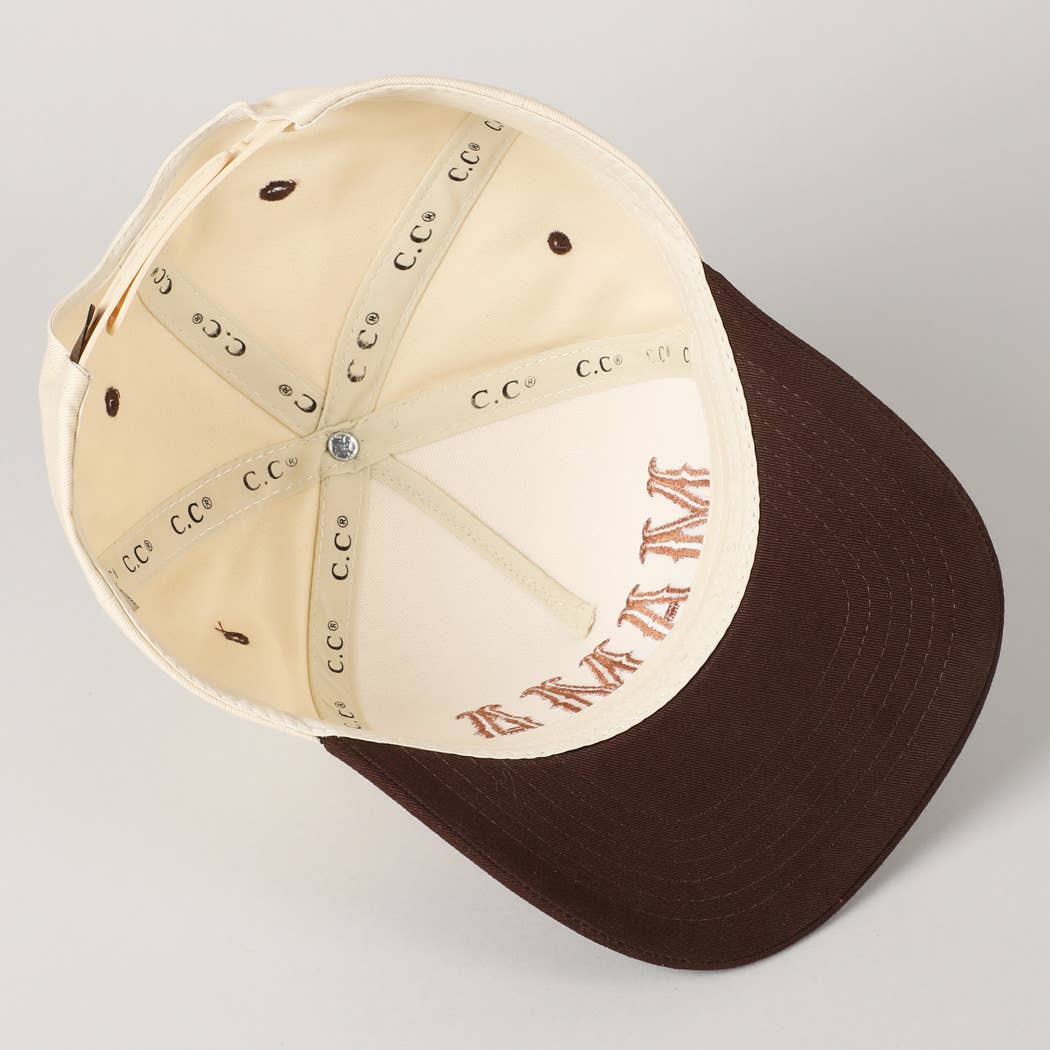 MAMA Typographic Design Embroidery Baseball Cap