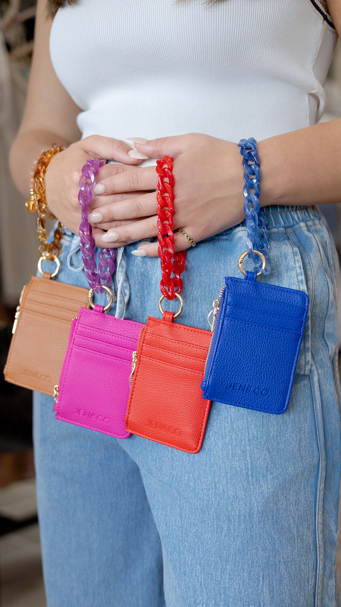 JC Rhodes Quilted Wallet