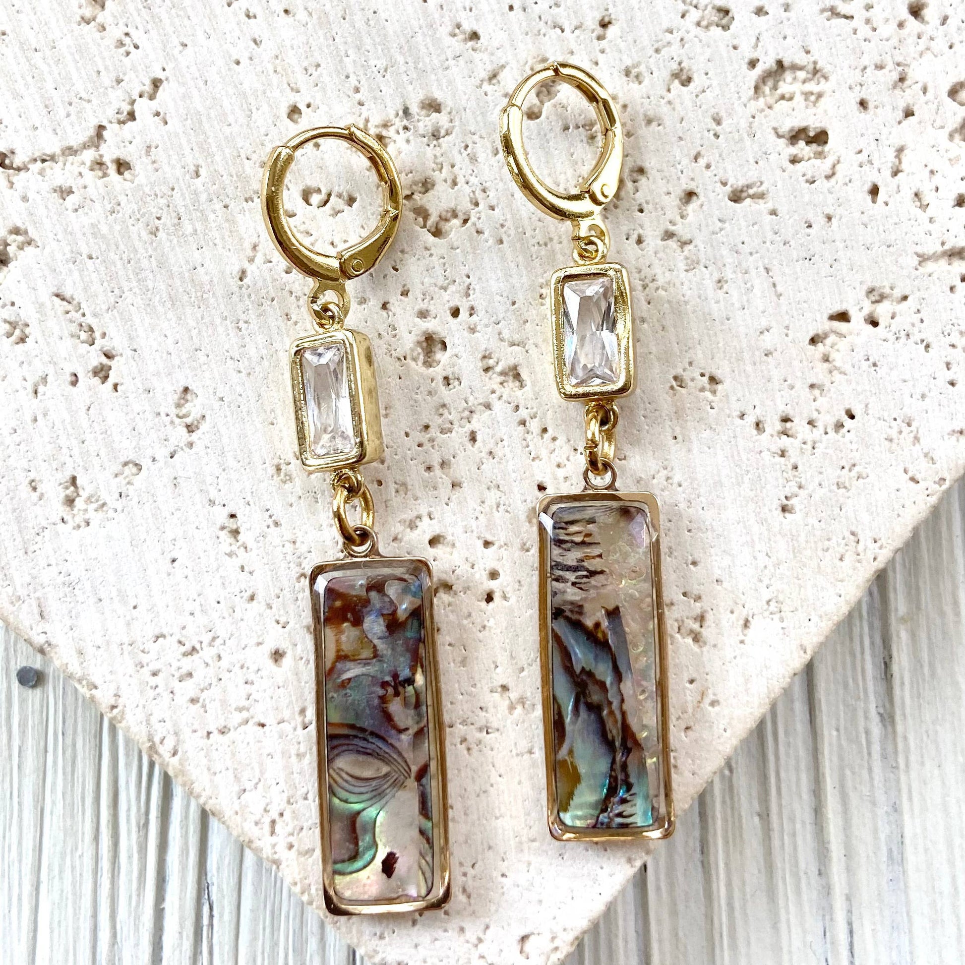 Shell Abalone Earrings