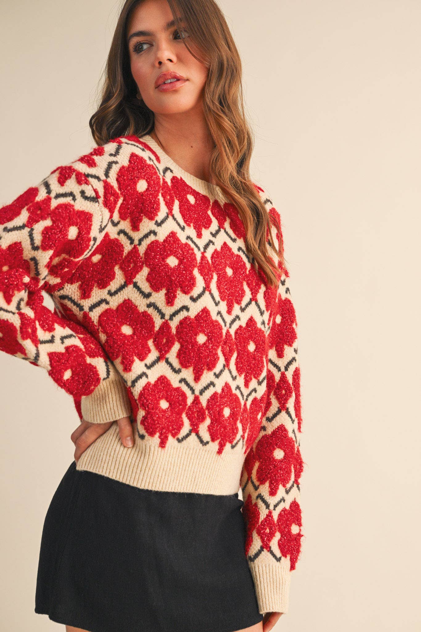 Tansy Floral Sweater