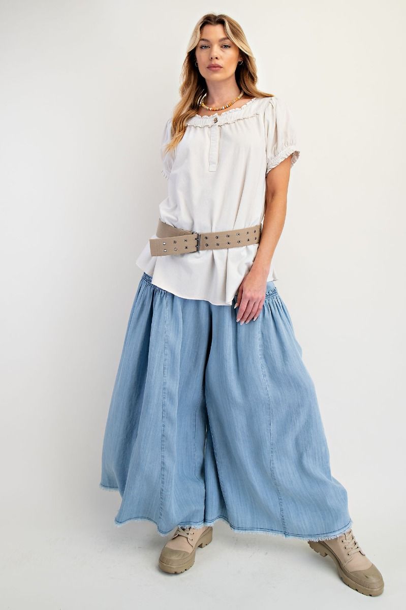 Eliza by Easel Mineral Washed Tee