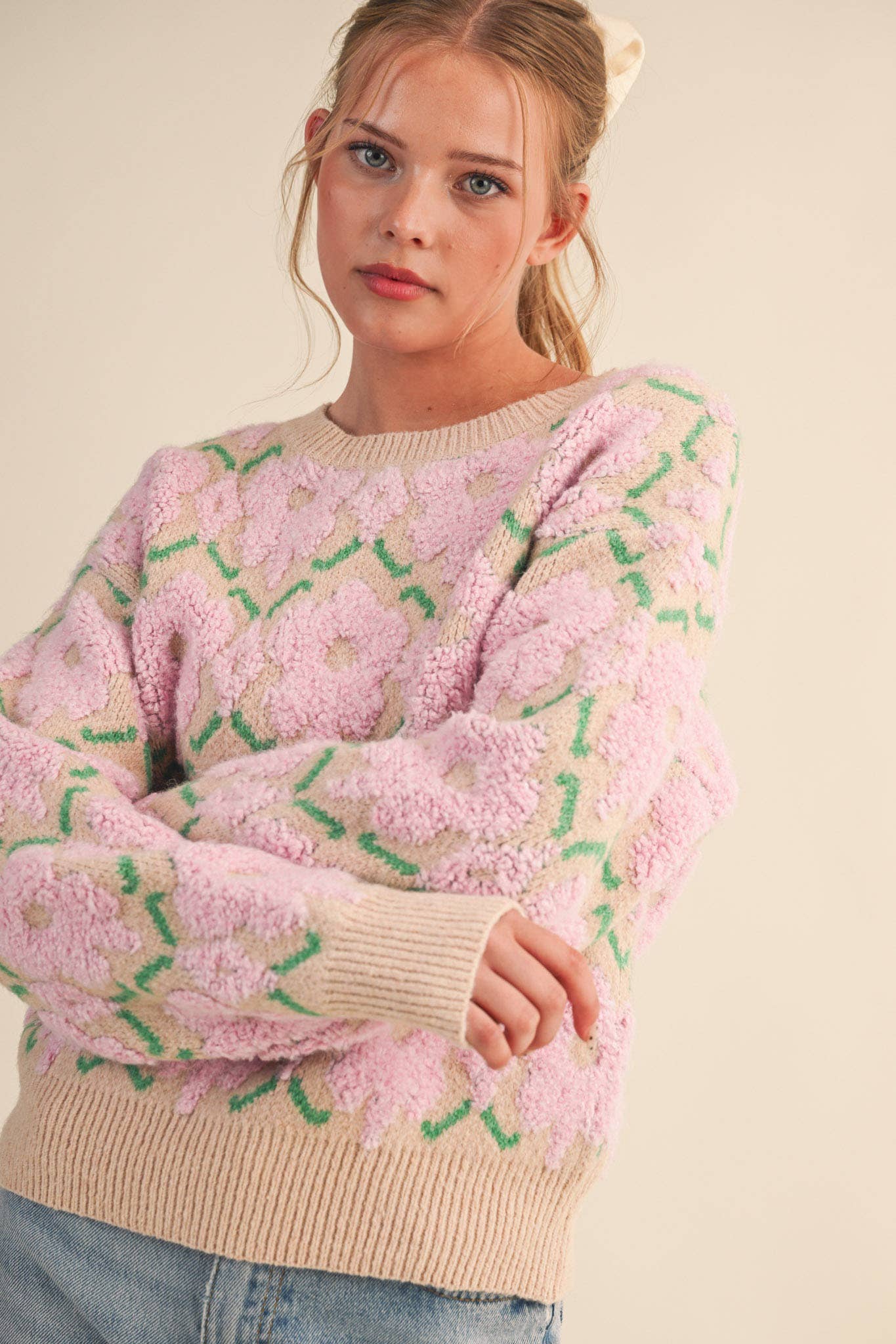 Tansy Floral Sweater