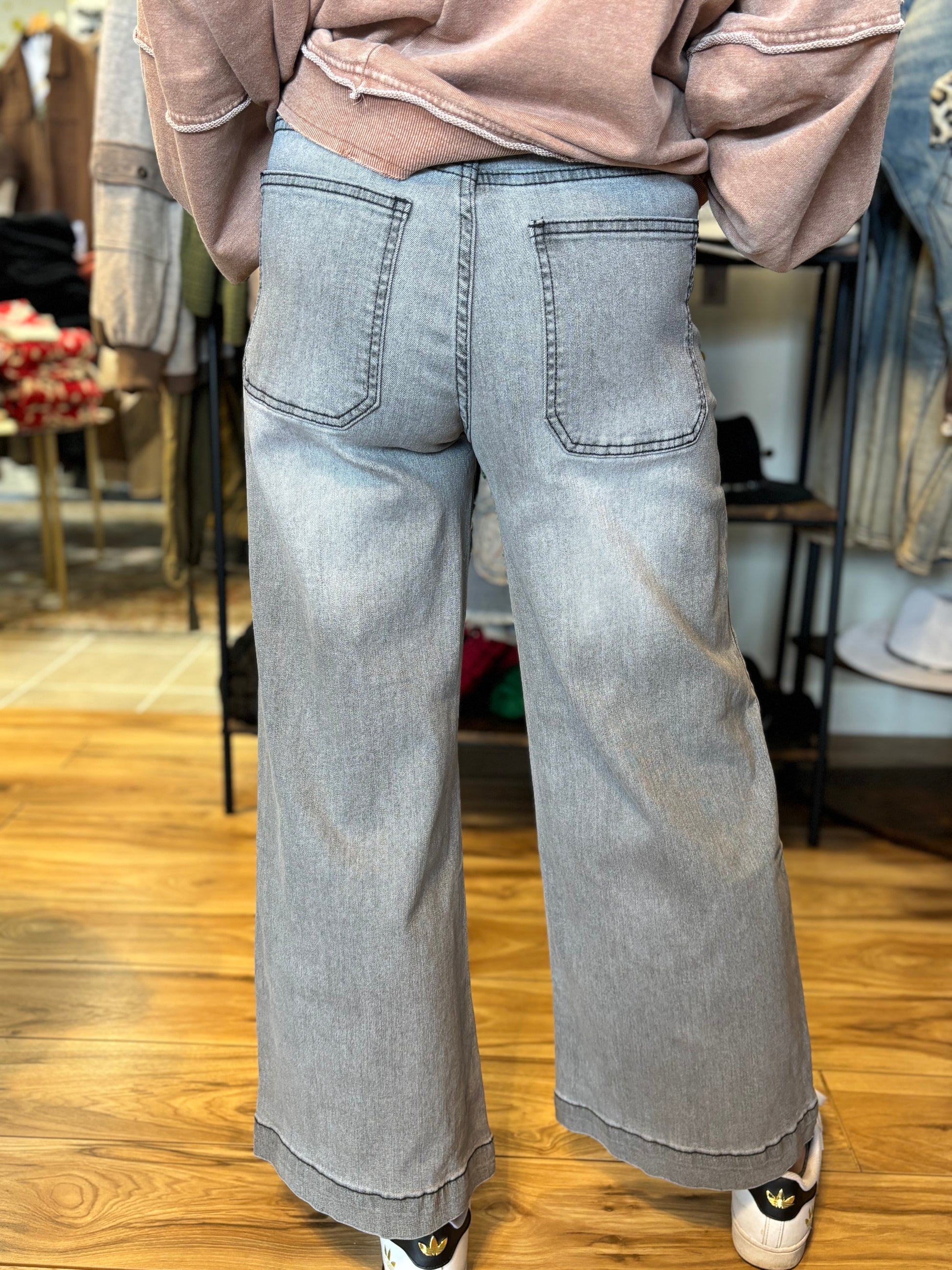 Luna Rebel Stud Denim