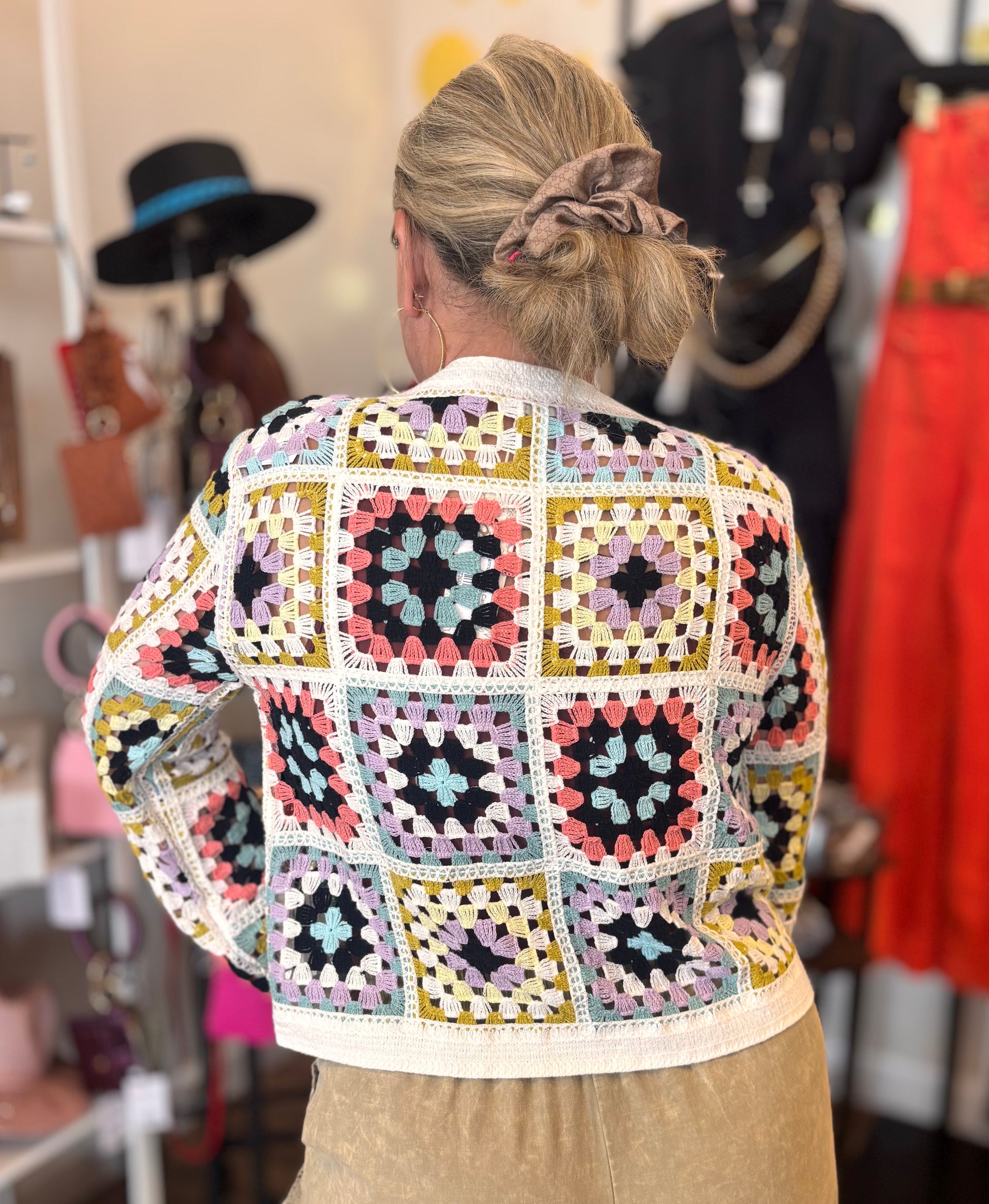 Adrianna Crochet Cardigan