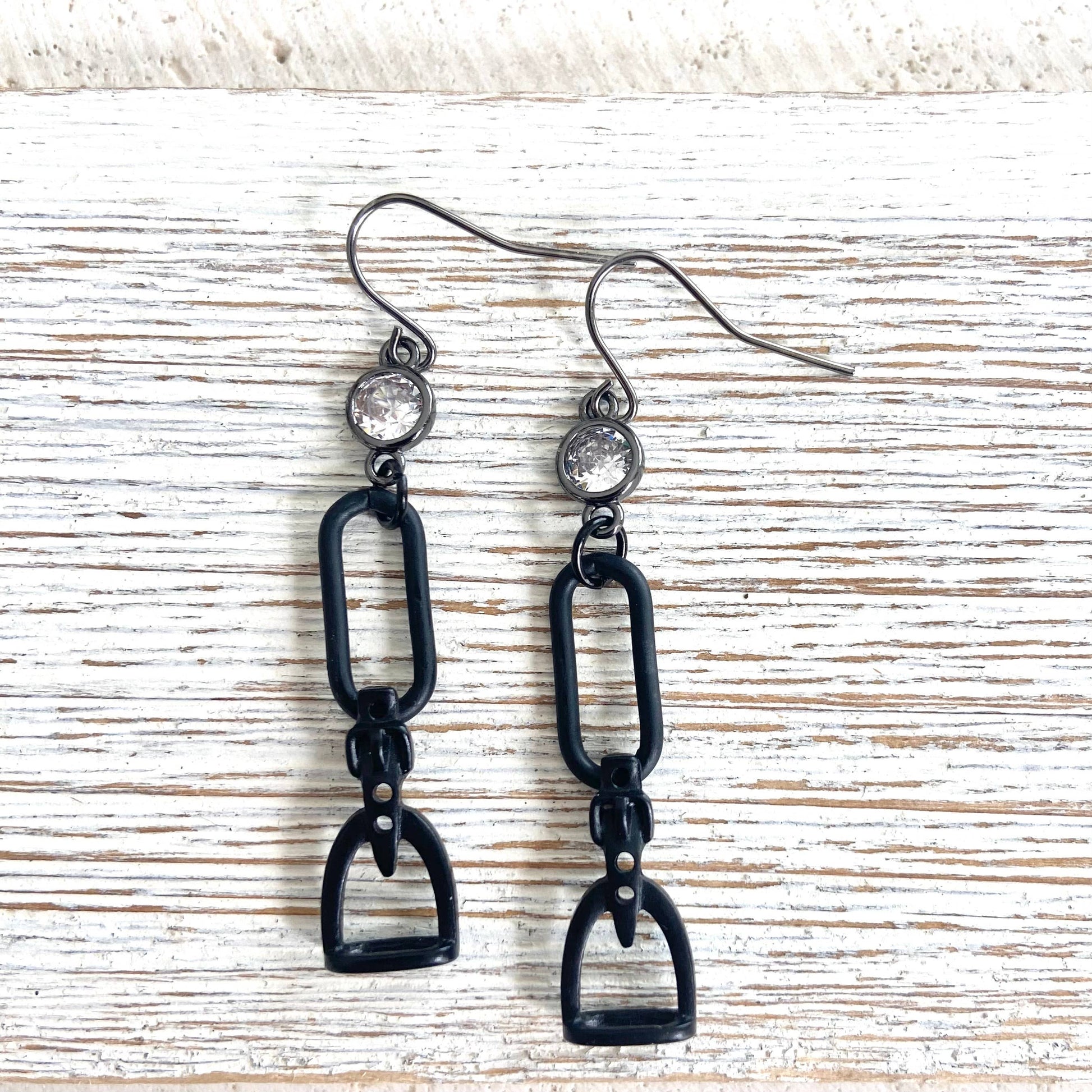 Horse Bit Stirrup Earrings