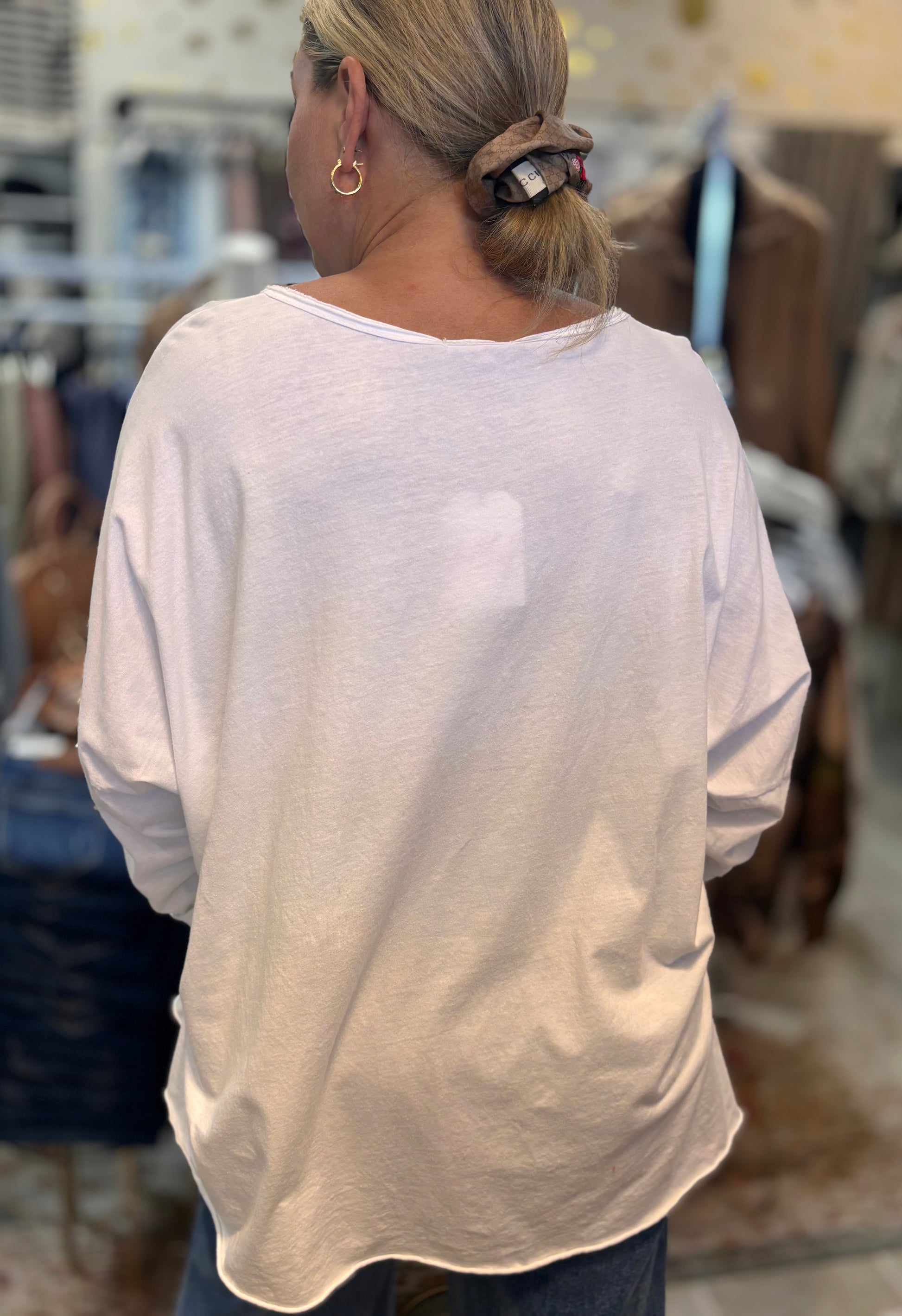 CoCo Tee - Italian Rhinestone T-Shirt