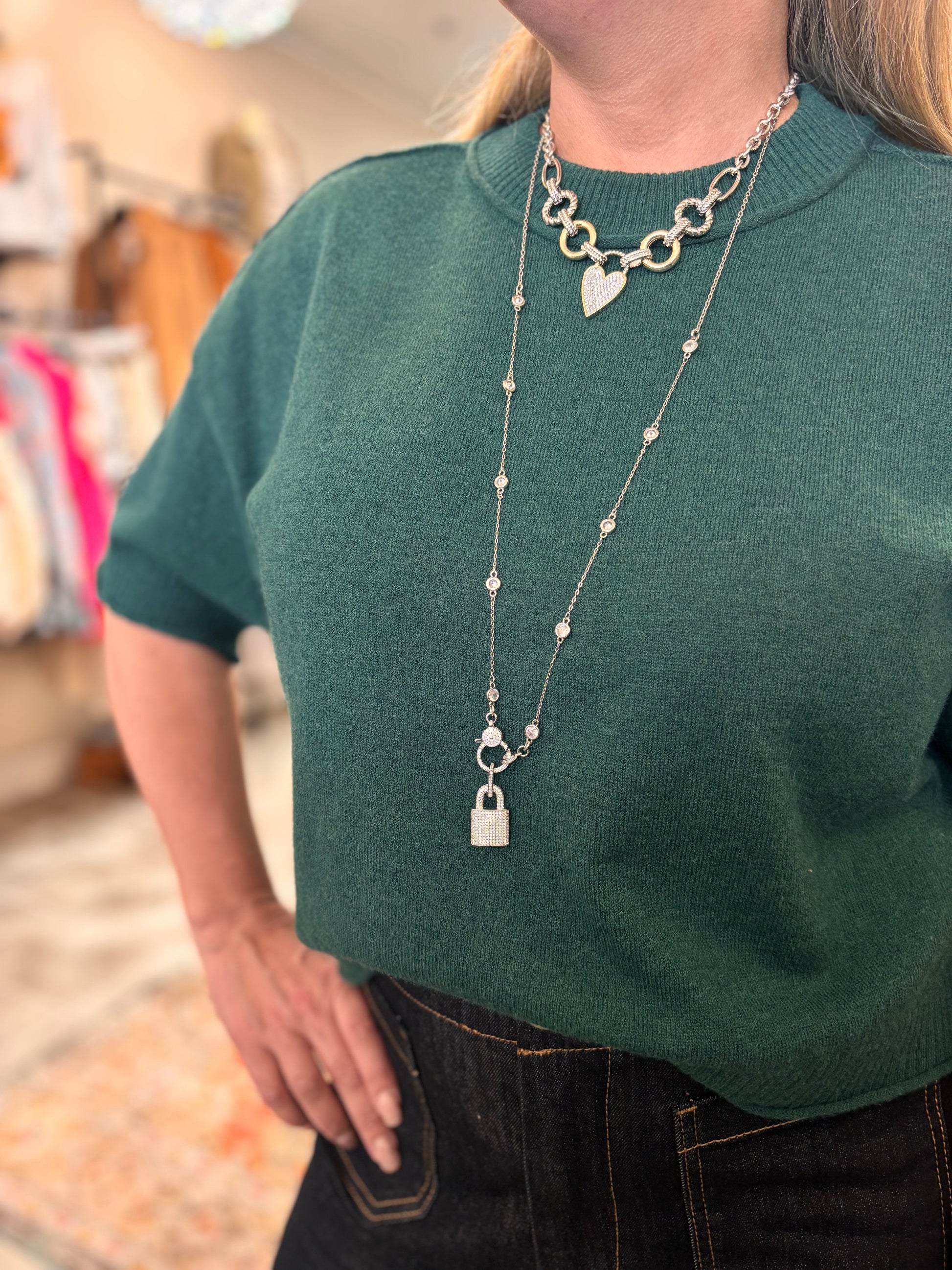 Ylena Lightweight Short Sleeve Sweater