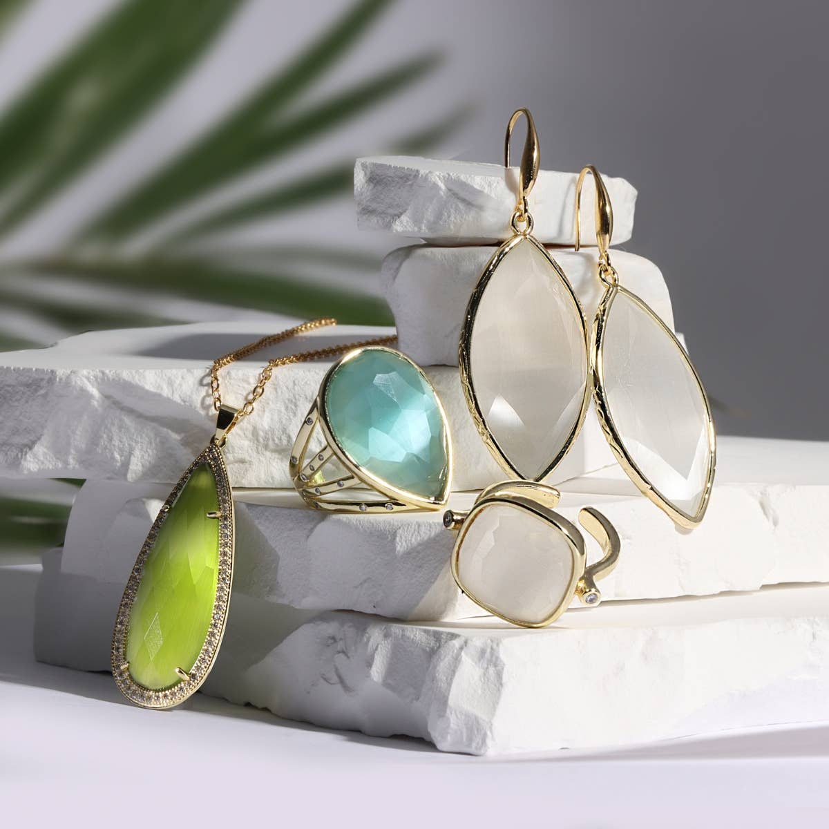 Jordan, Stone Earrings, SALE