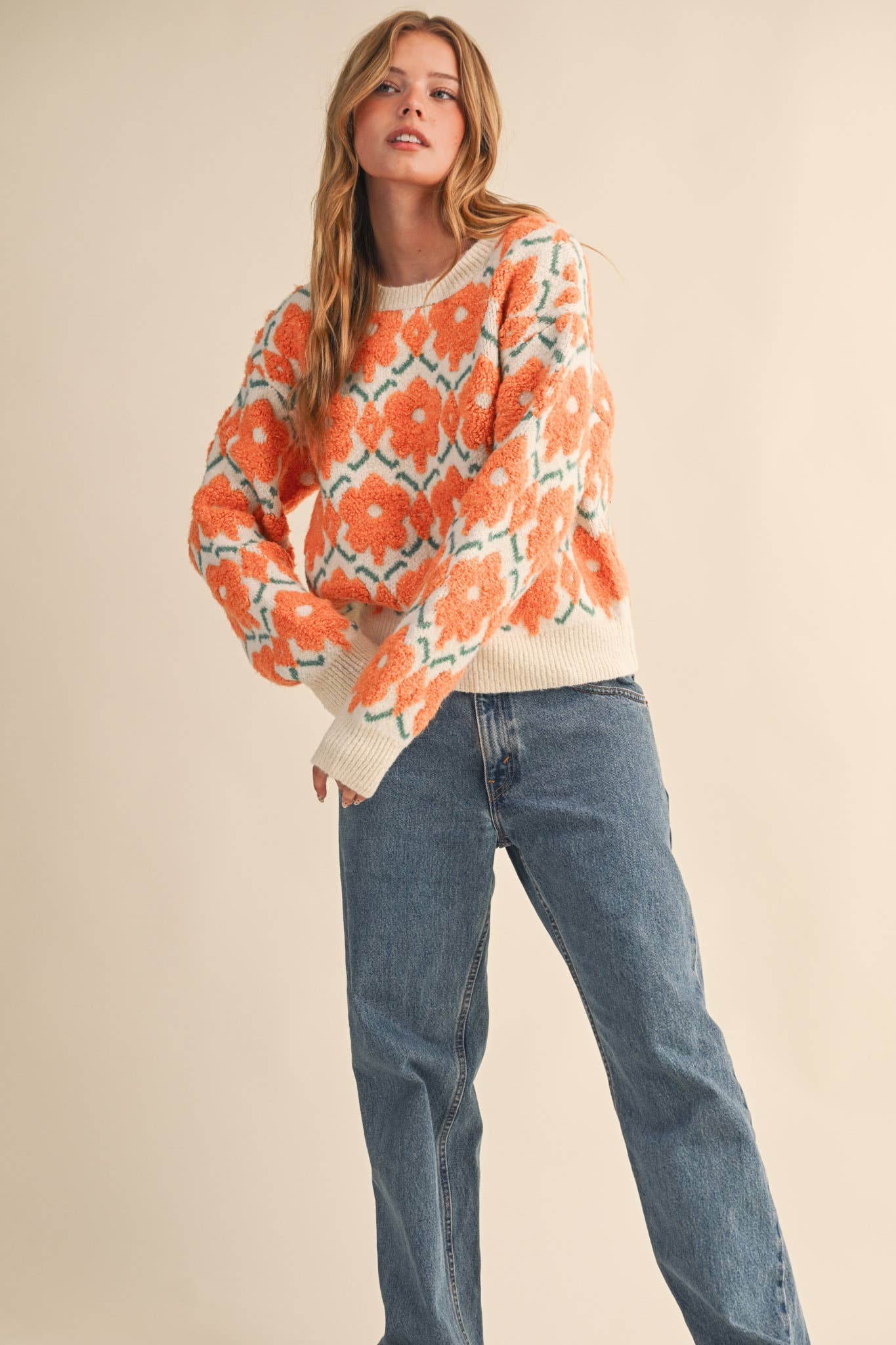 Tansy Floral Sweater