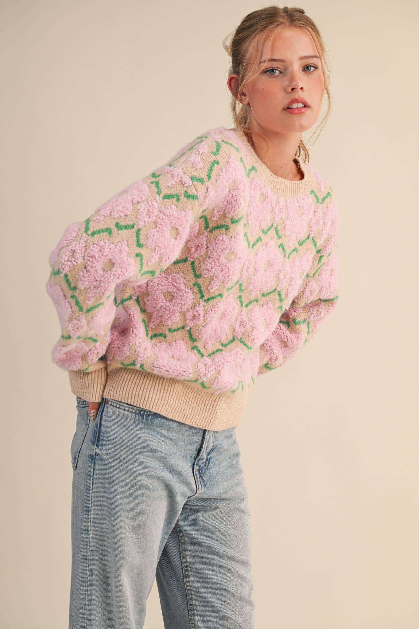 Tansy Floral Sweater