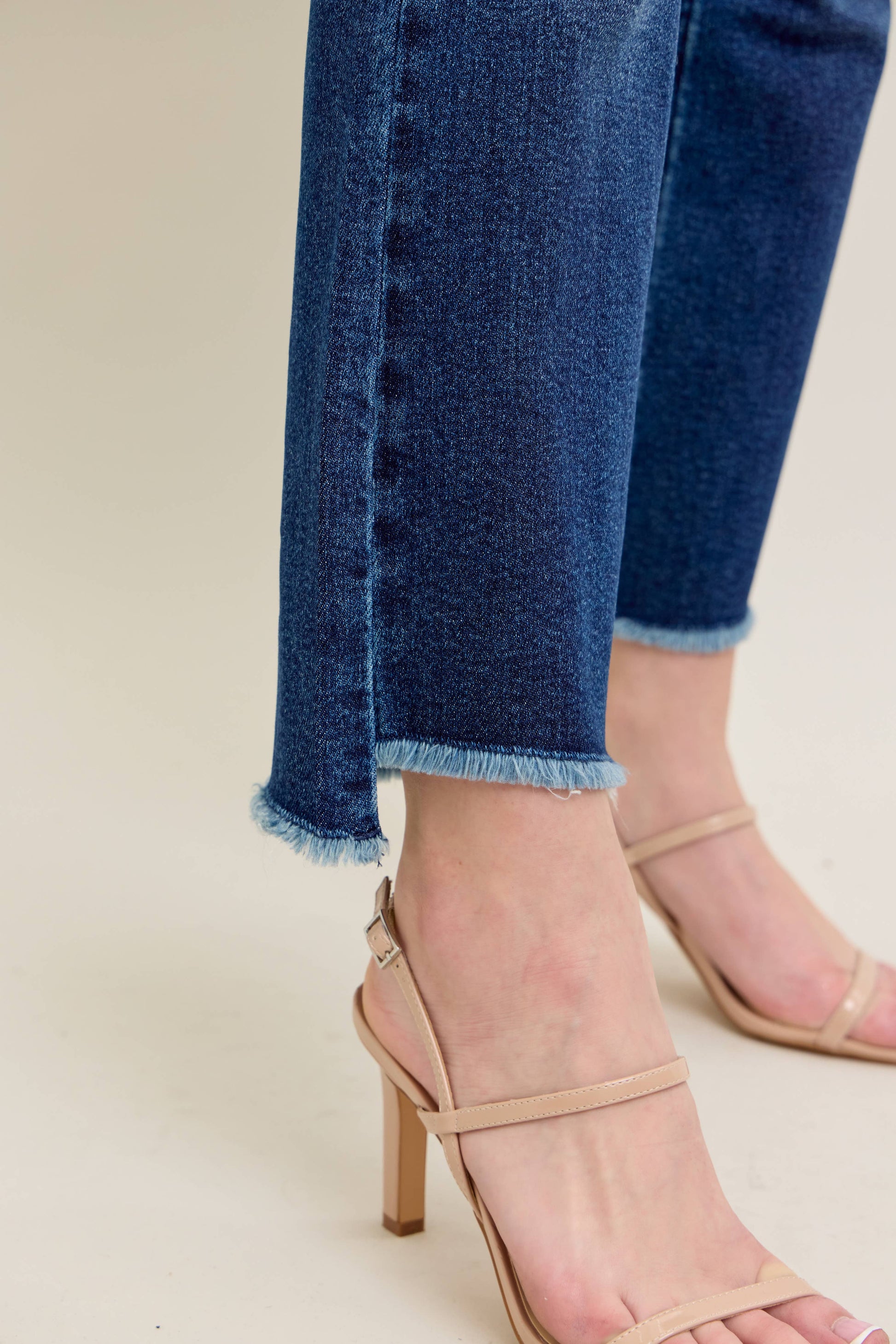 Judy Blue Iris High Waisted Dark Wash Kick Flare