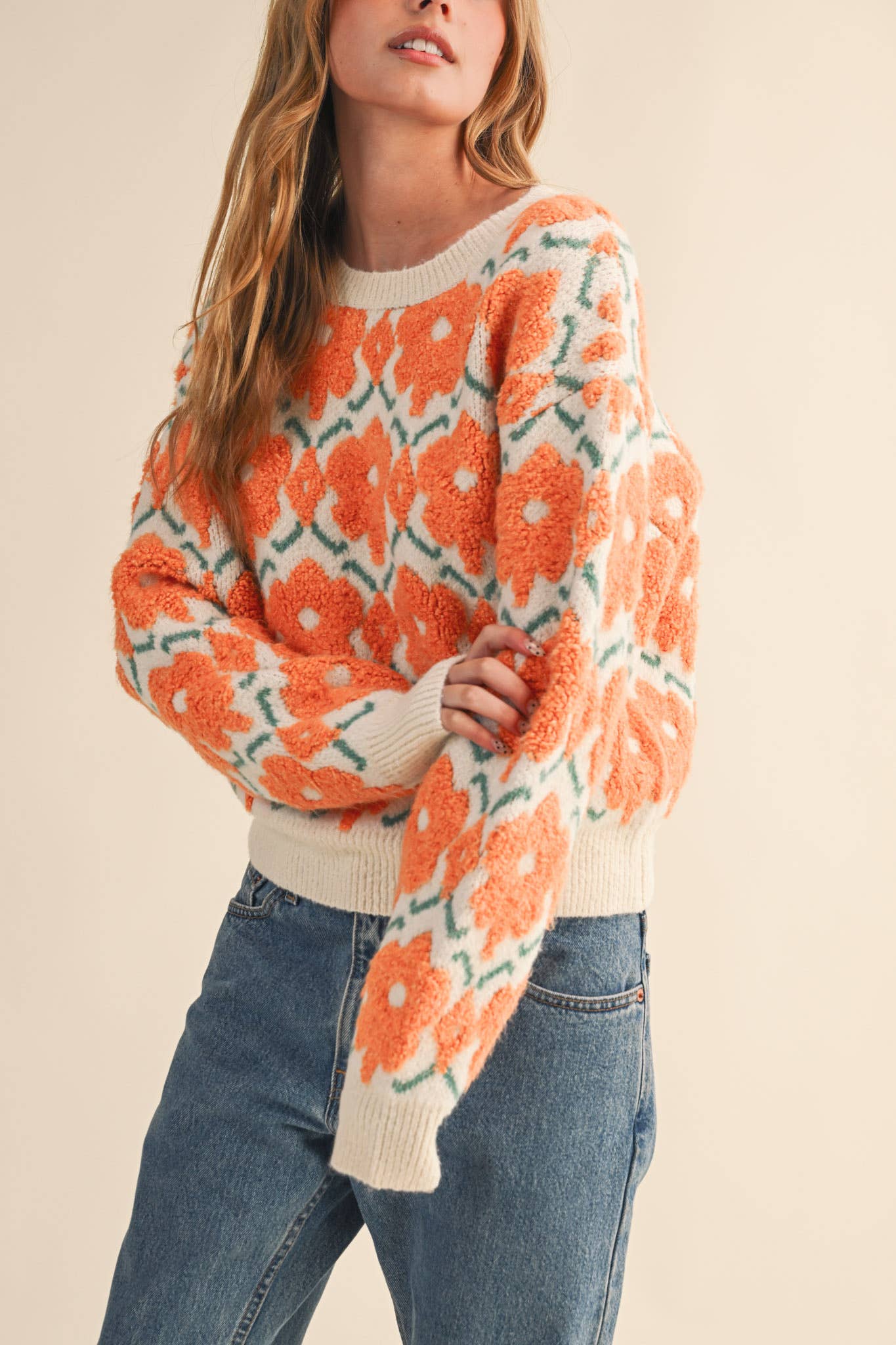 Tansy Floral Sweater