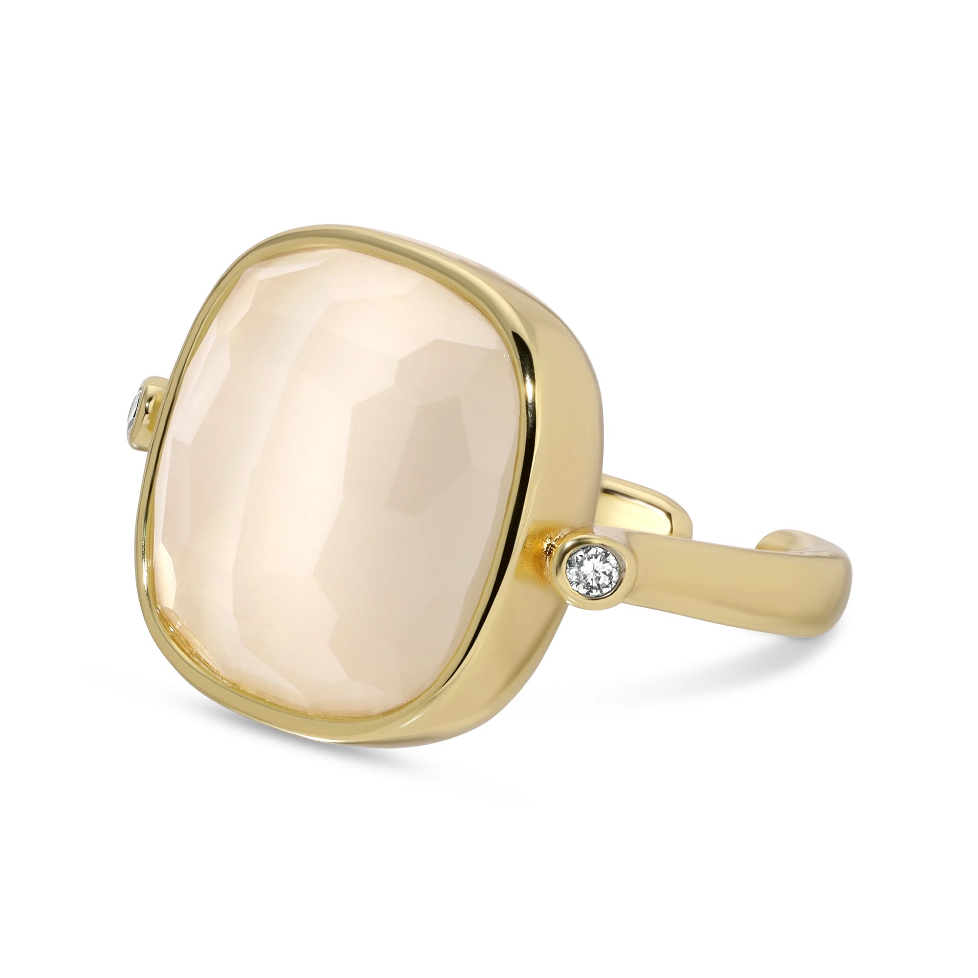 Splendid Iris Ms. Reliability Square Stone Ring