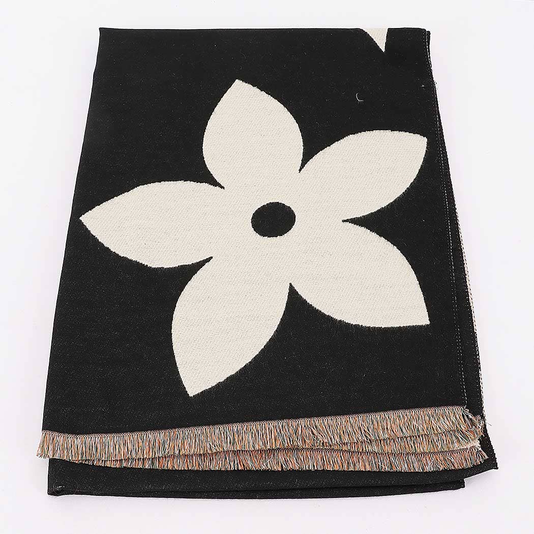 Margaux Abstract Wrap Scarf
