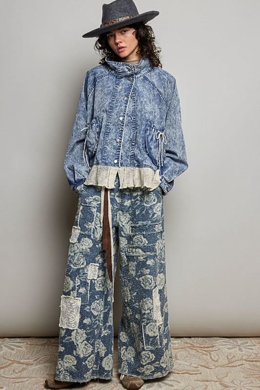Delphine Washed Utility Jacket