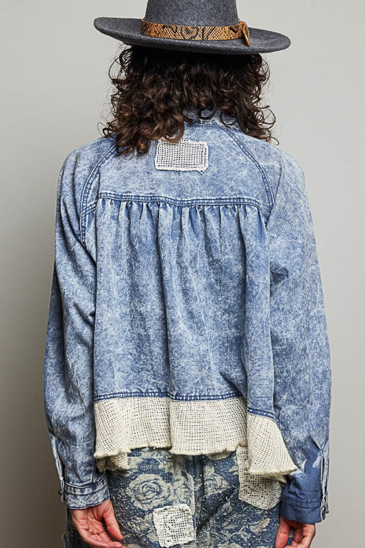 Delphine Washed Utility Jacket