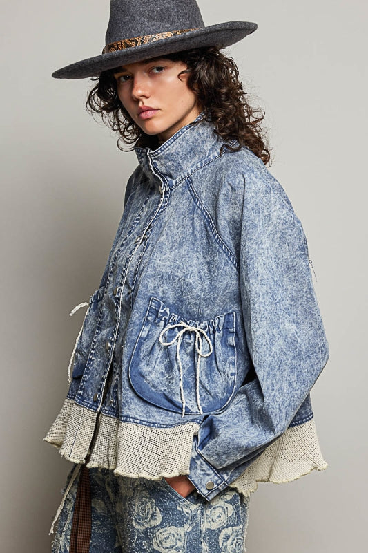 Delphine Washed Utility Jacket
