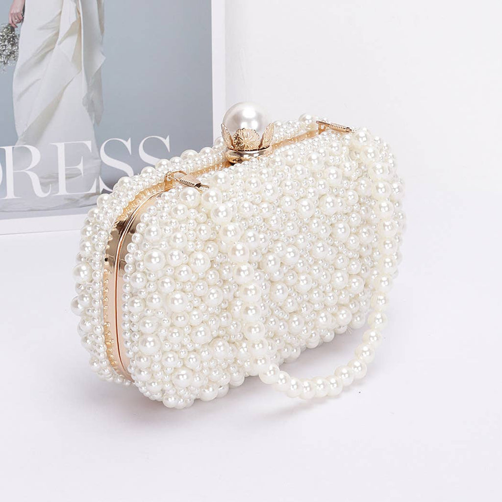 Pearl Handmade Party Clutch