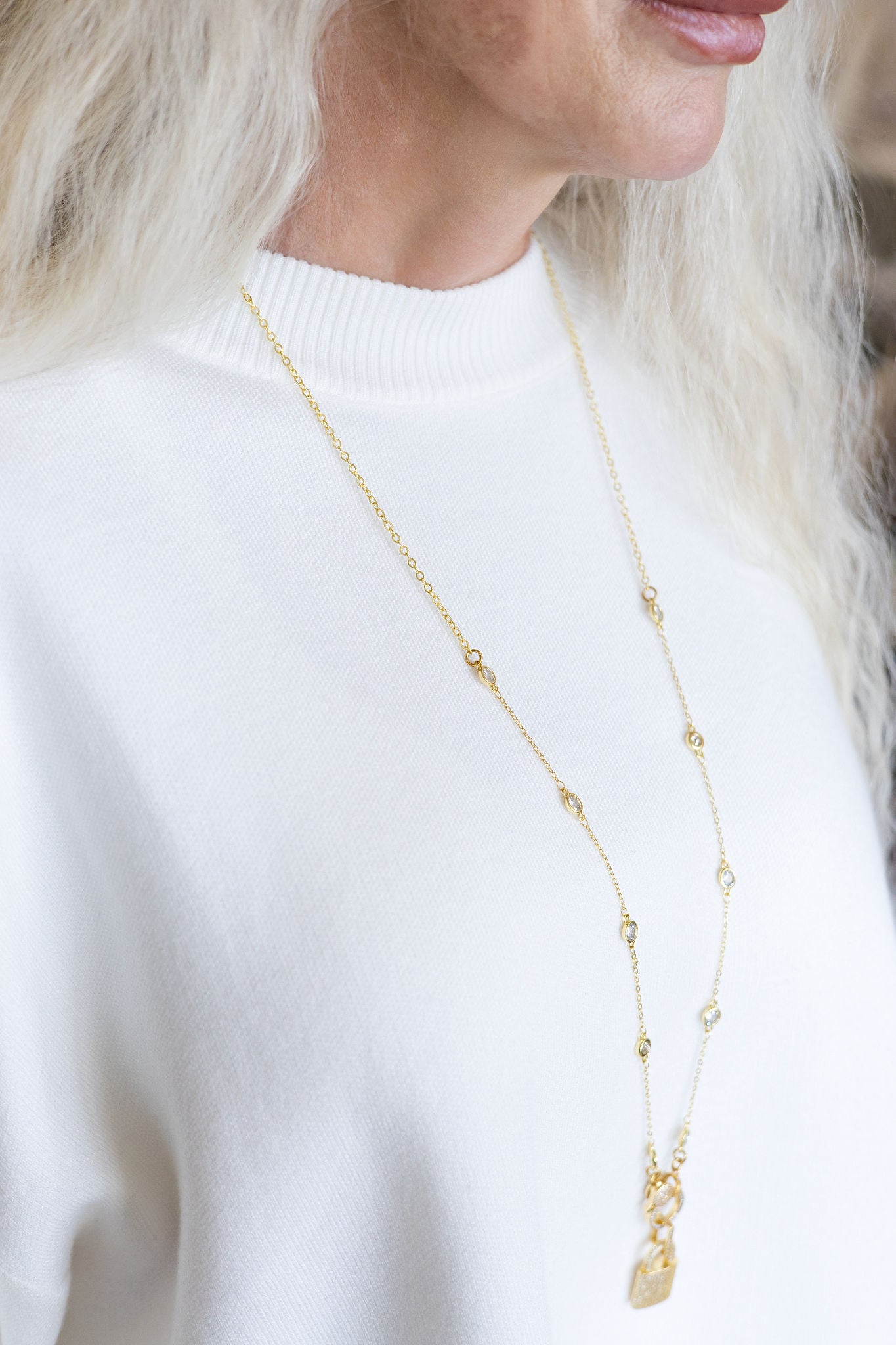 Klara - Soft Lightweight Mock Neck Sweater