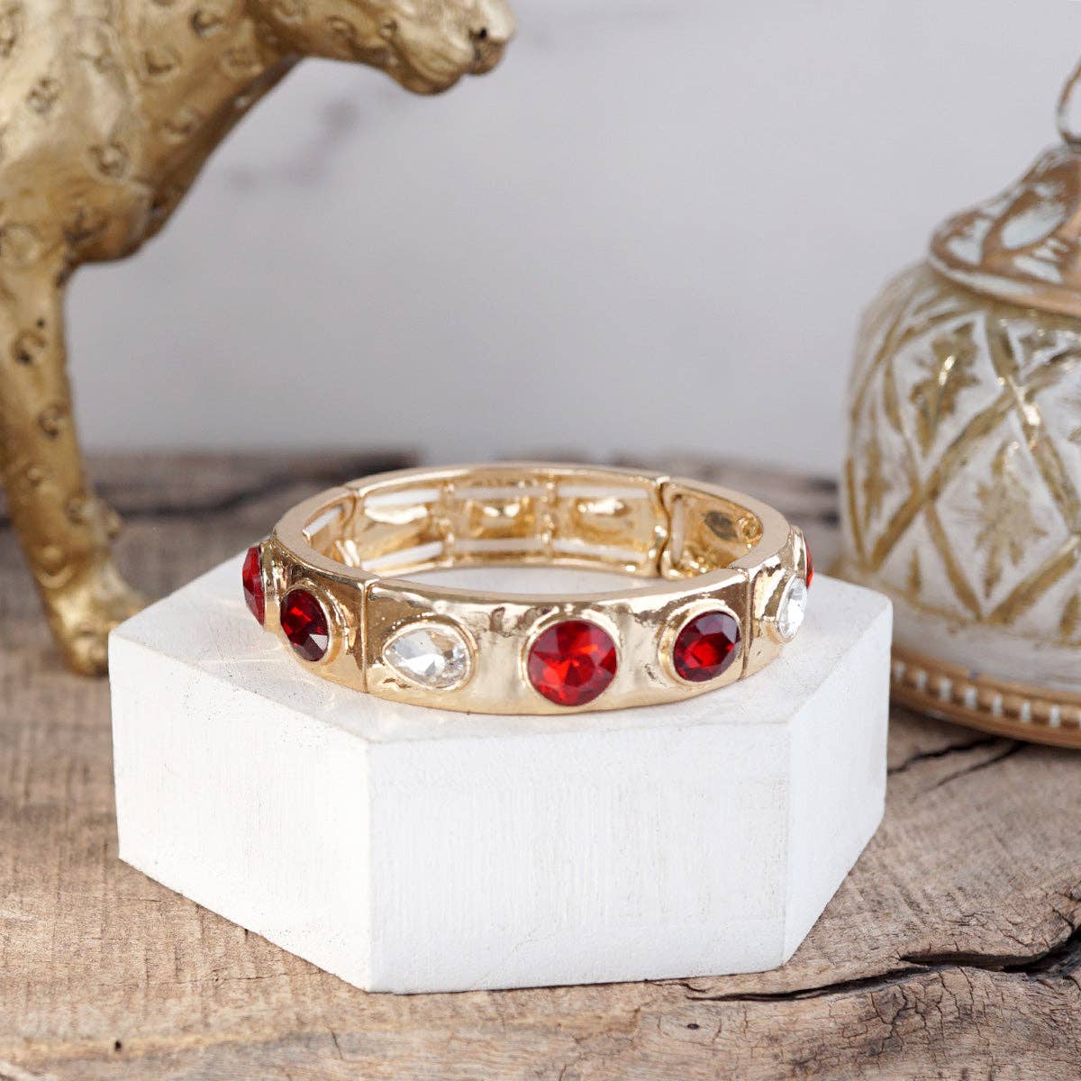 Sparkly Crystal Stretch Bangle