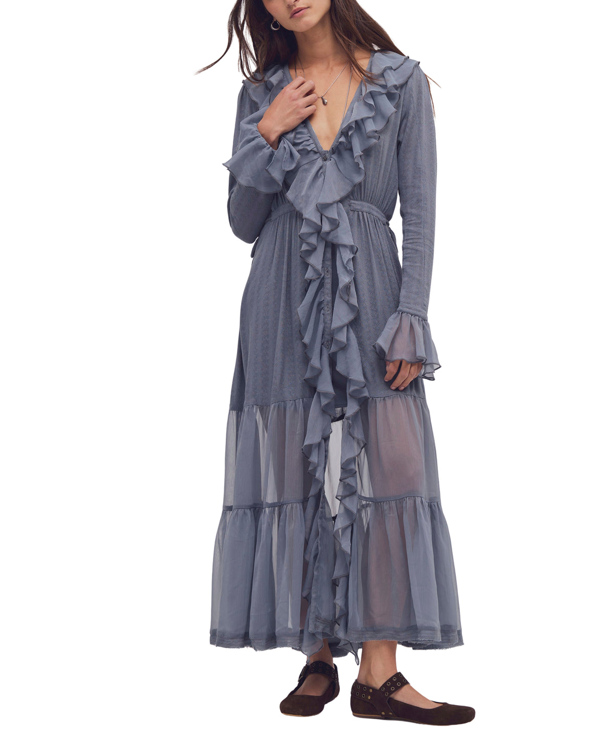 Free People Isla Midi Dress