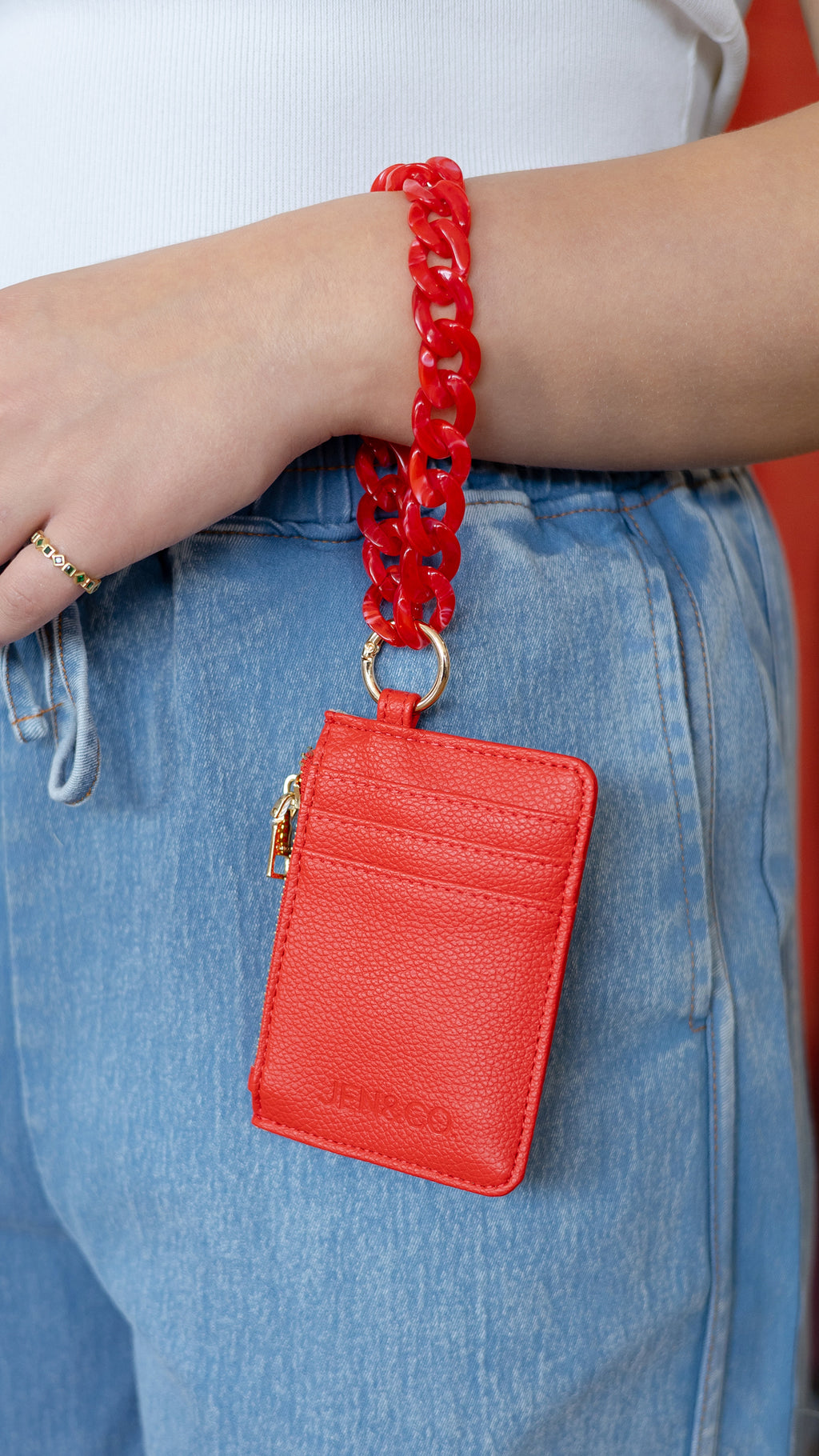 JC Rhodes Quilted Wallet