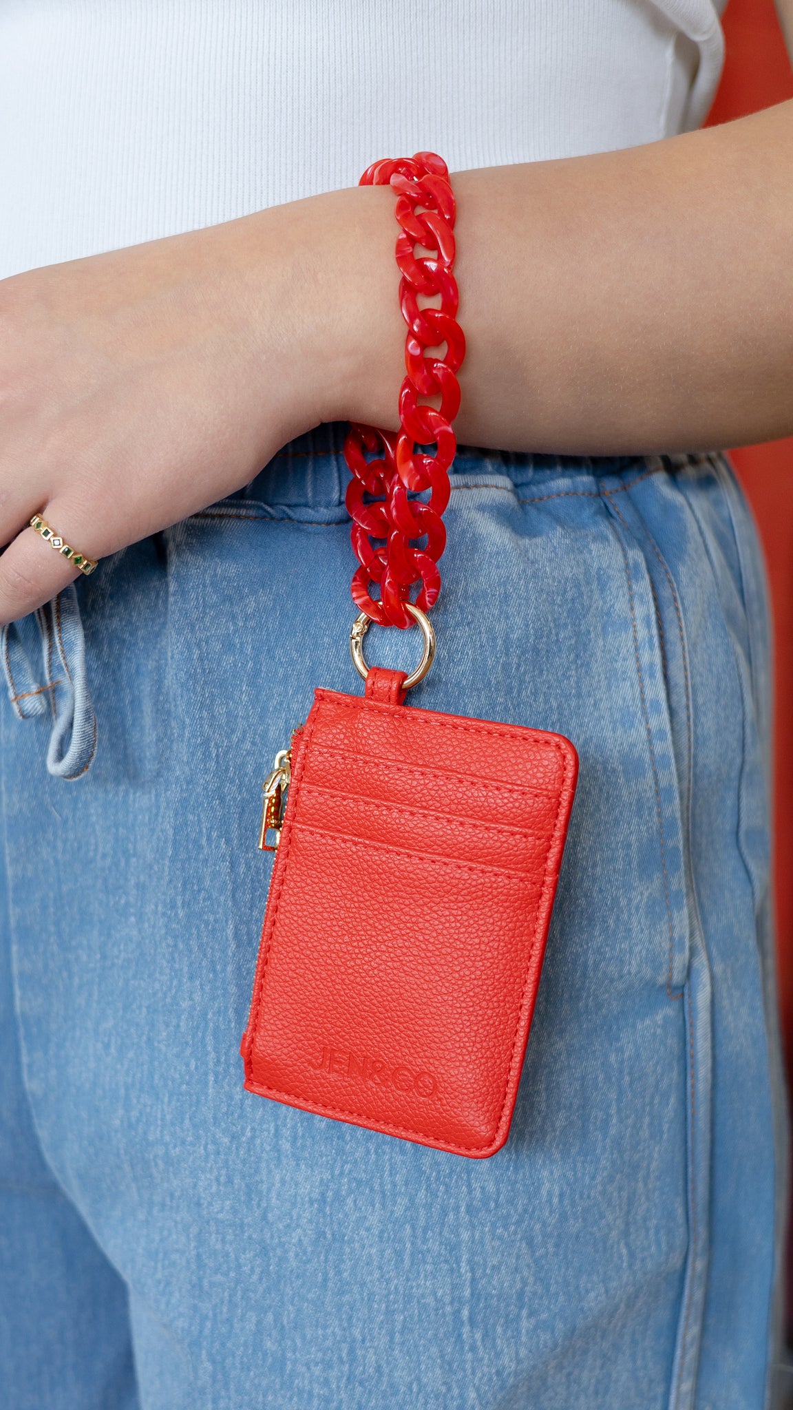 JC Rhodes Quilted Wallet