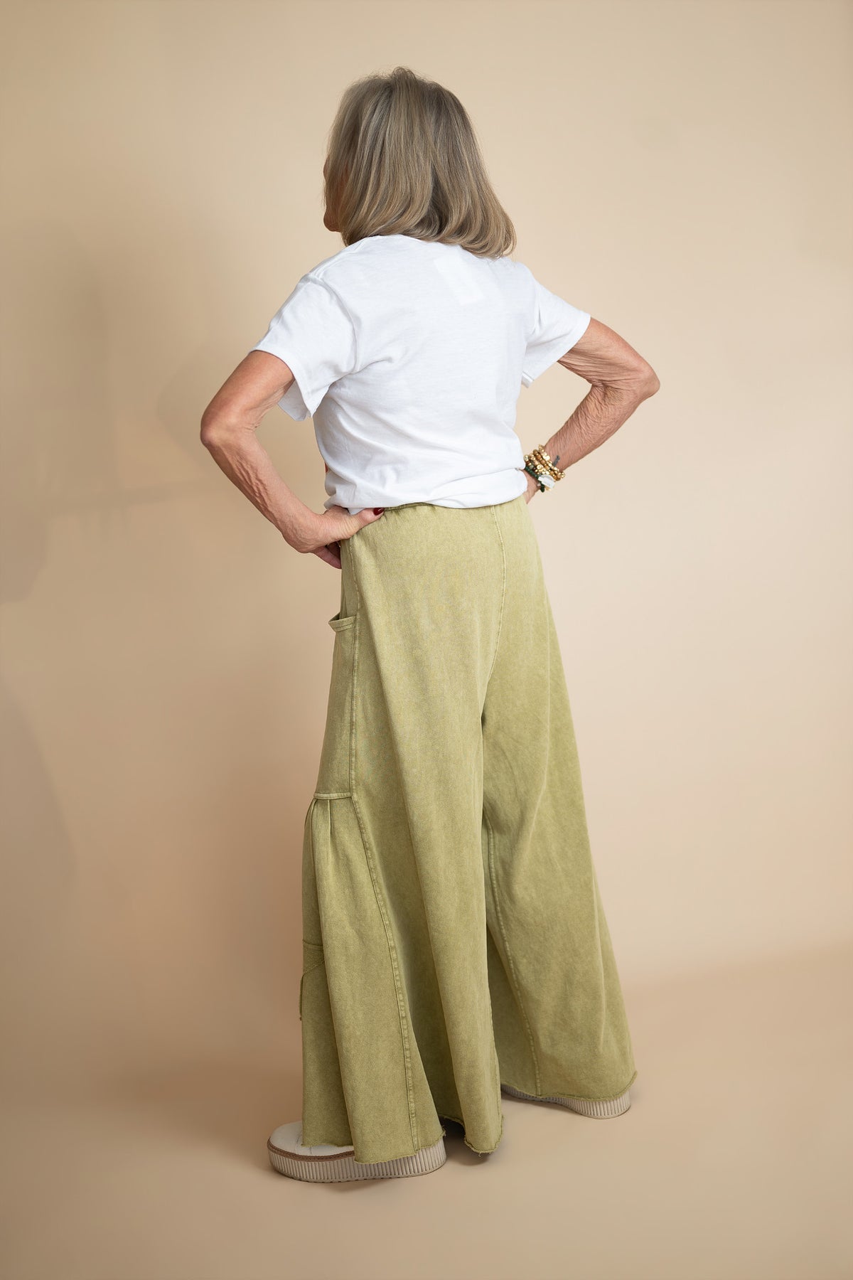 Lennox Star Patch Palazzo Pants