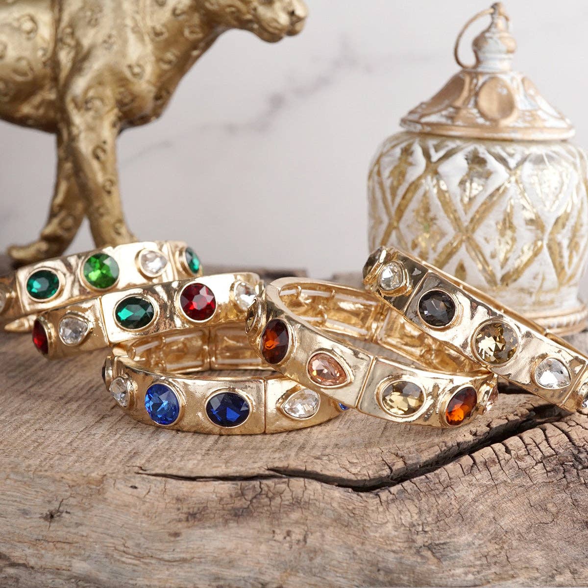 Sparkly Crystal Stretch Bangle