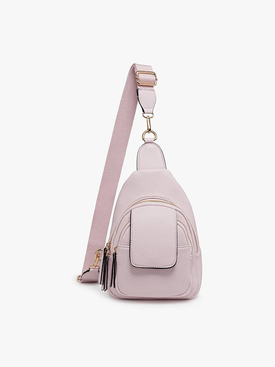 Sophia Sling Bag w/ Flapover Pocket