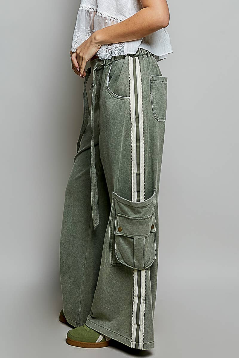 Sloane Washed Cargo Pants