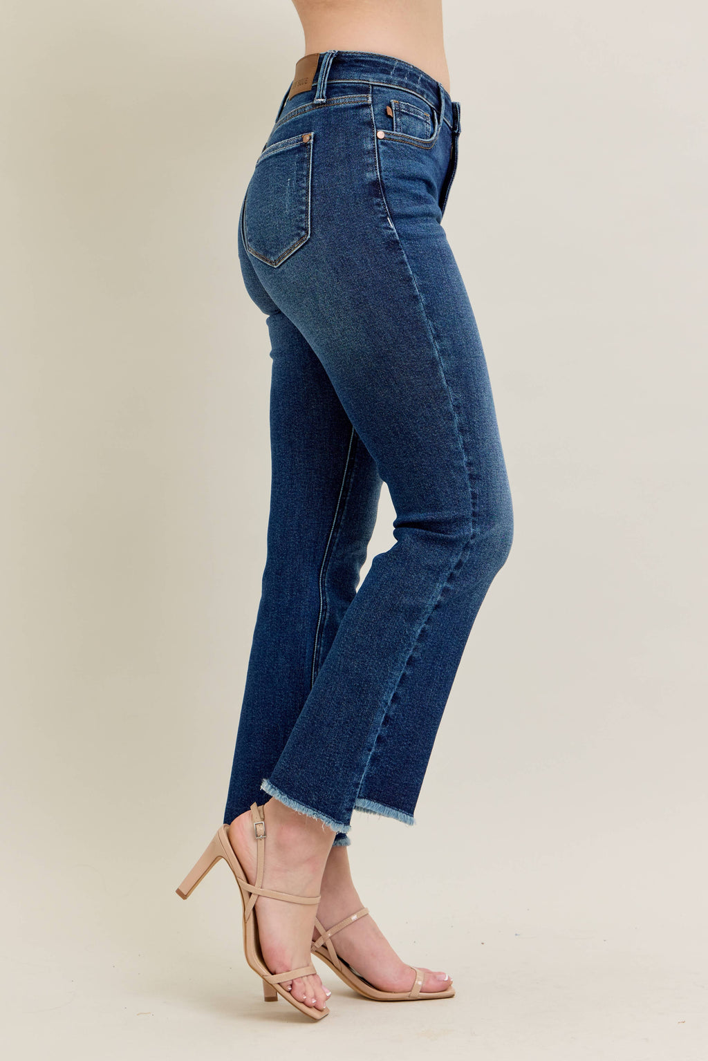 Judy Blue Iris High Waisted Dark Wash Kick Flare