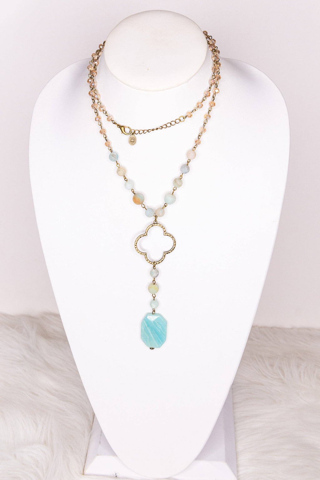 Boho Necklace/Alani Necklace in Amazonite