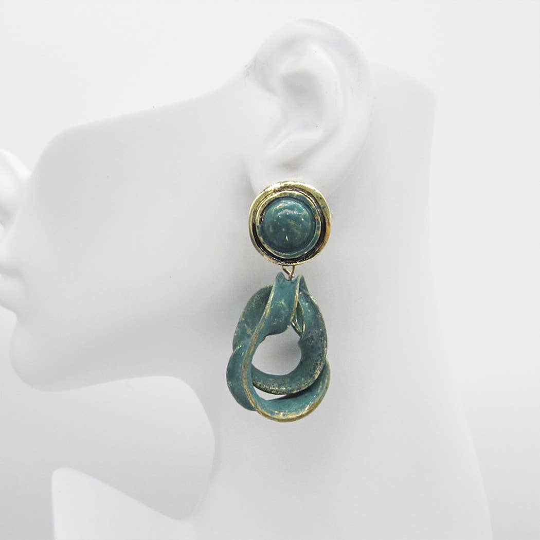 Vintage Twist Post Earrings