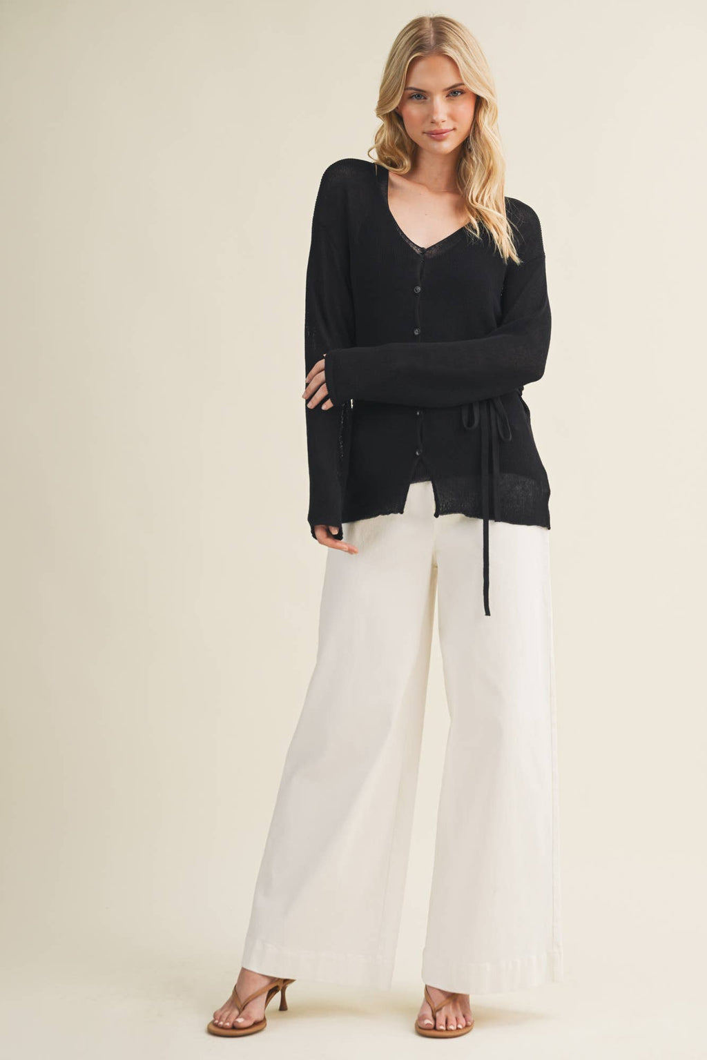 Sculpted High-Rise Architectural Pants