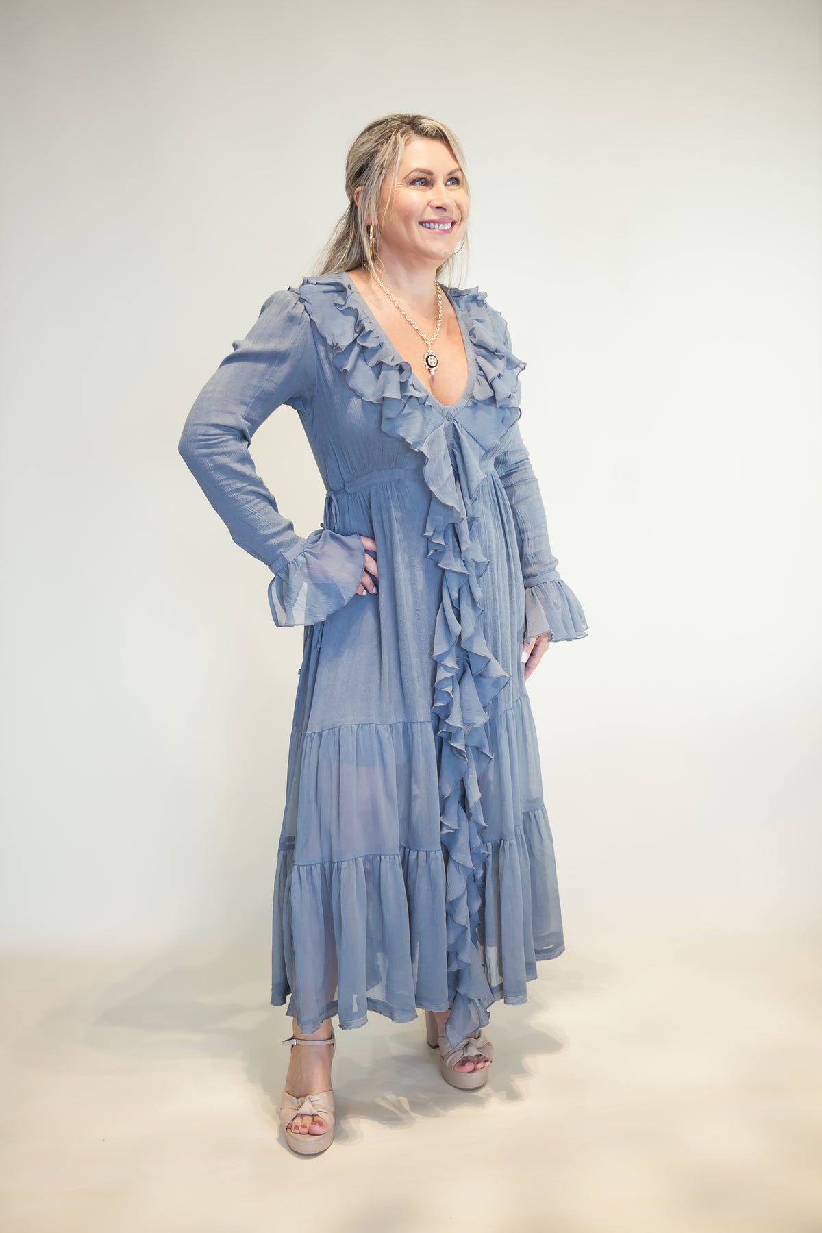 Free People Isla Midi Dress
