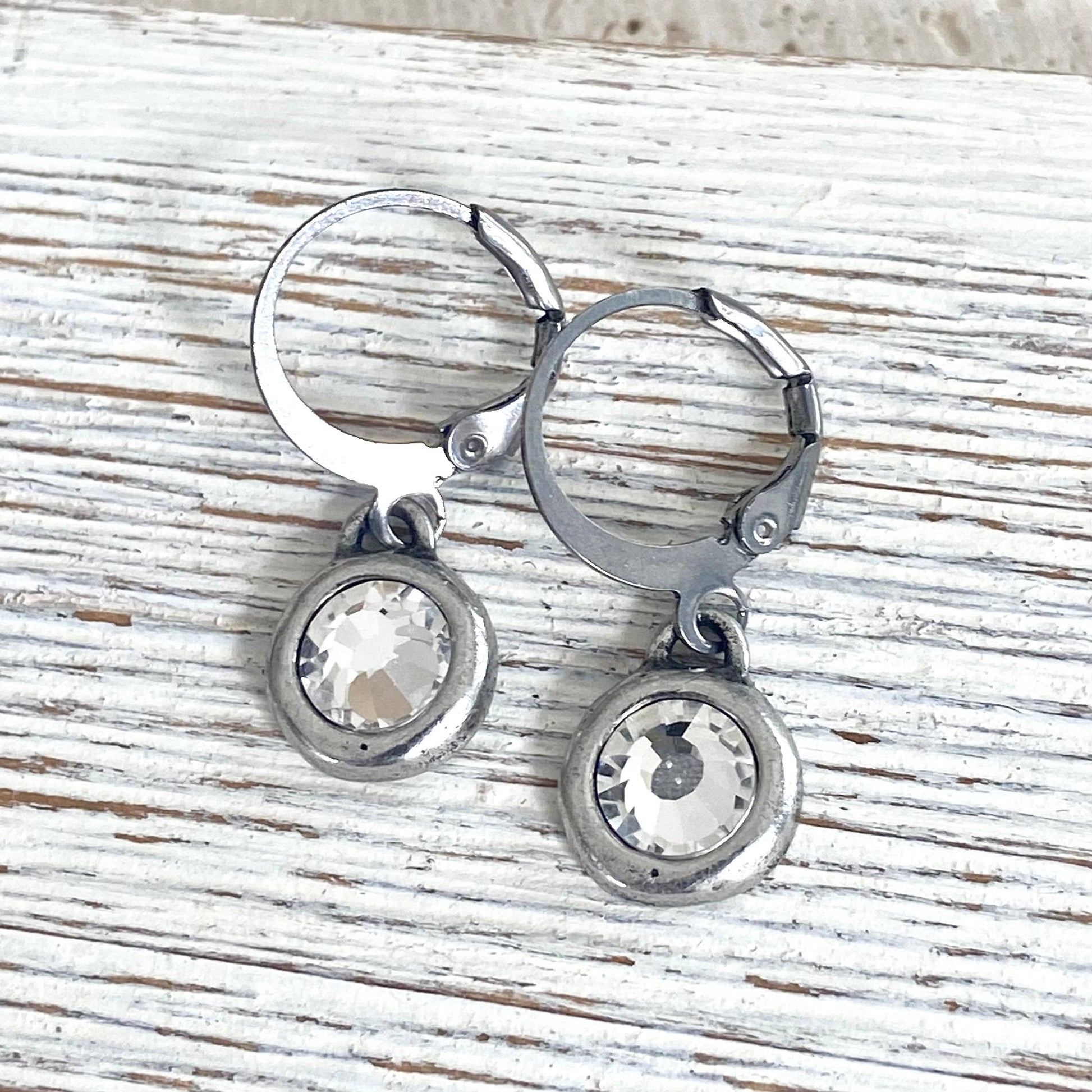 Handcasted Swarovski Crystal Earrings