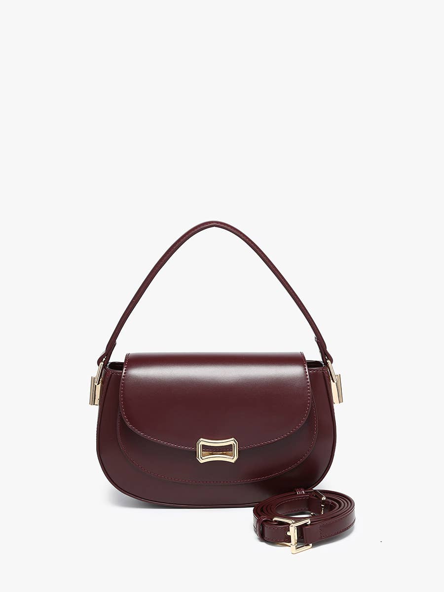 A stylish leather bag with adjustable straps and quick access pockets.