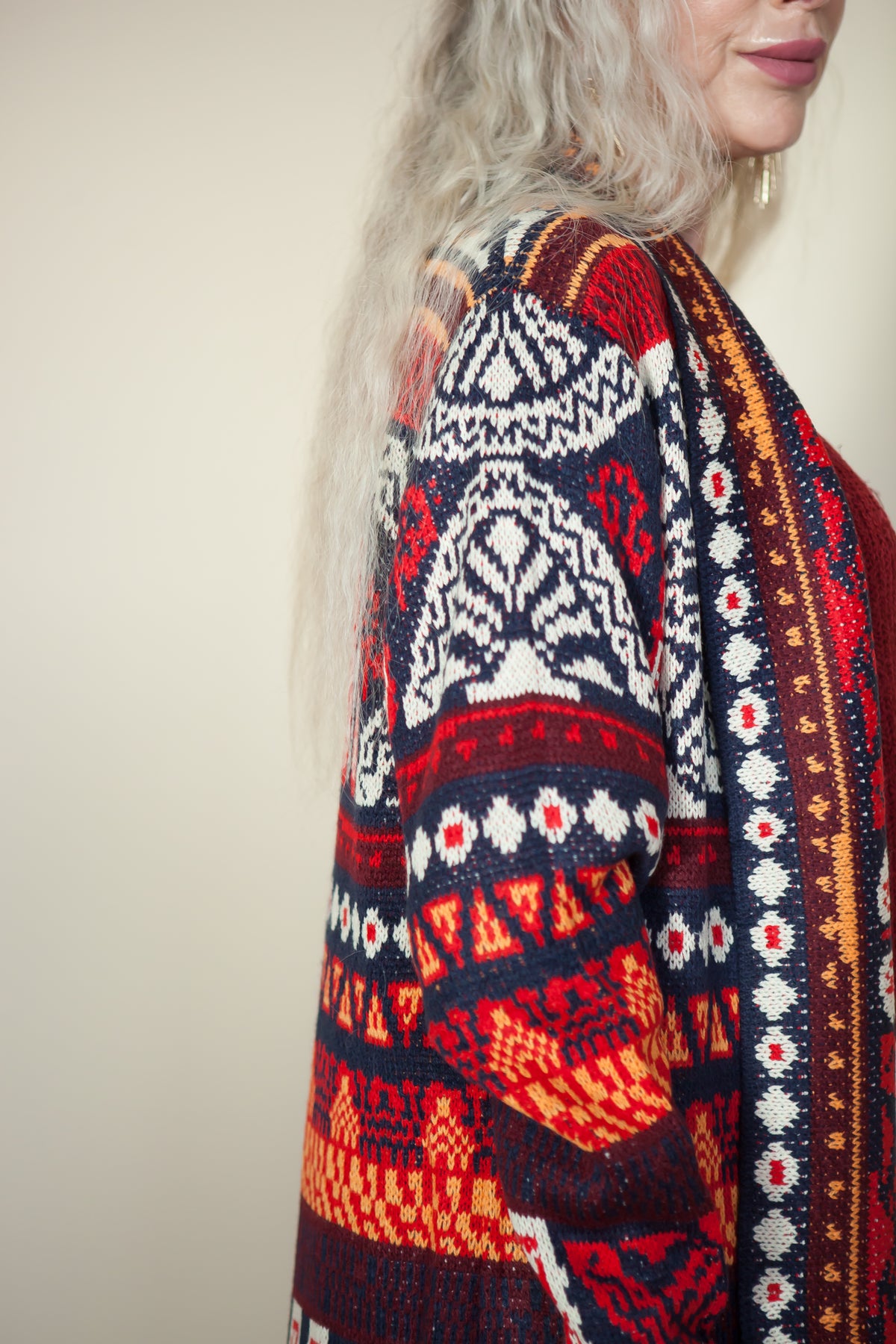 Sedona Aztec Fringe Cardigan