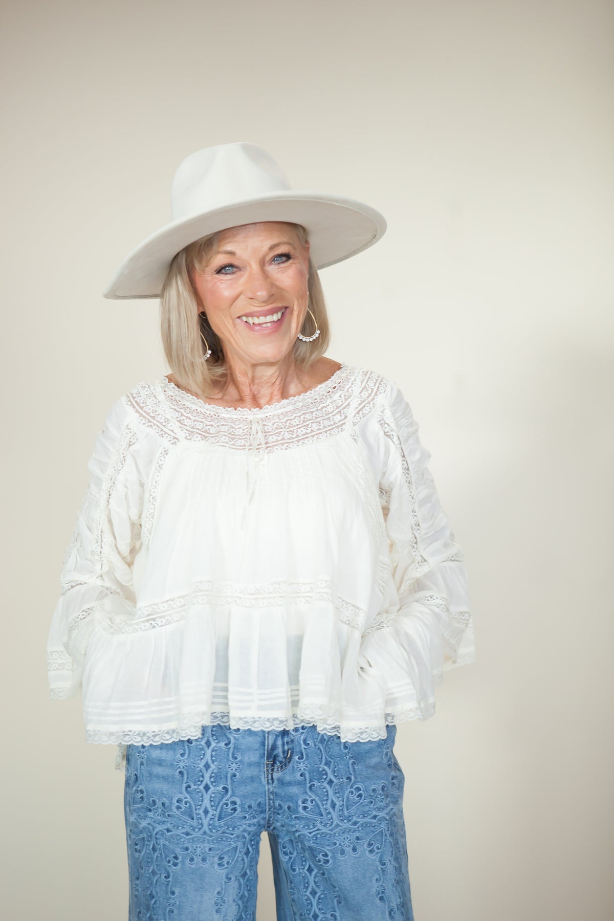 Free People “She’s a Romantic” Top