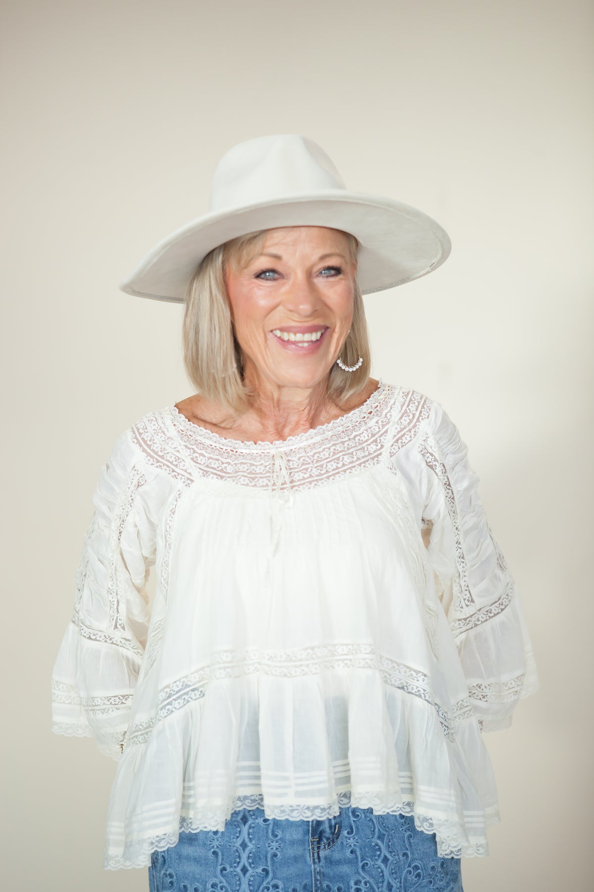 Free People “She’s a Romantic” Top