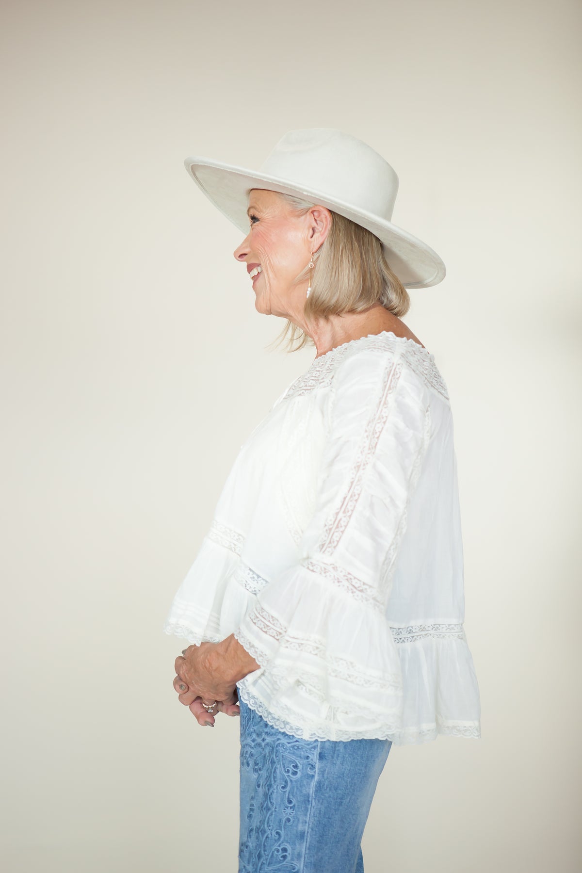 Free People “She’s a Romantic” Top