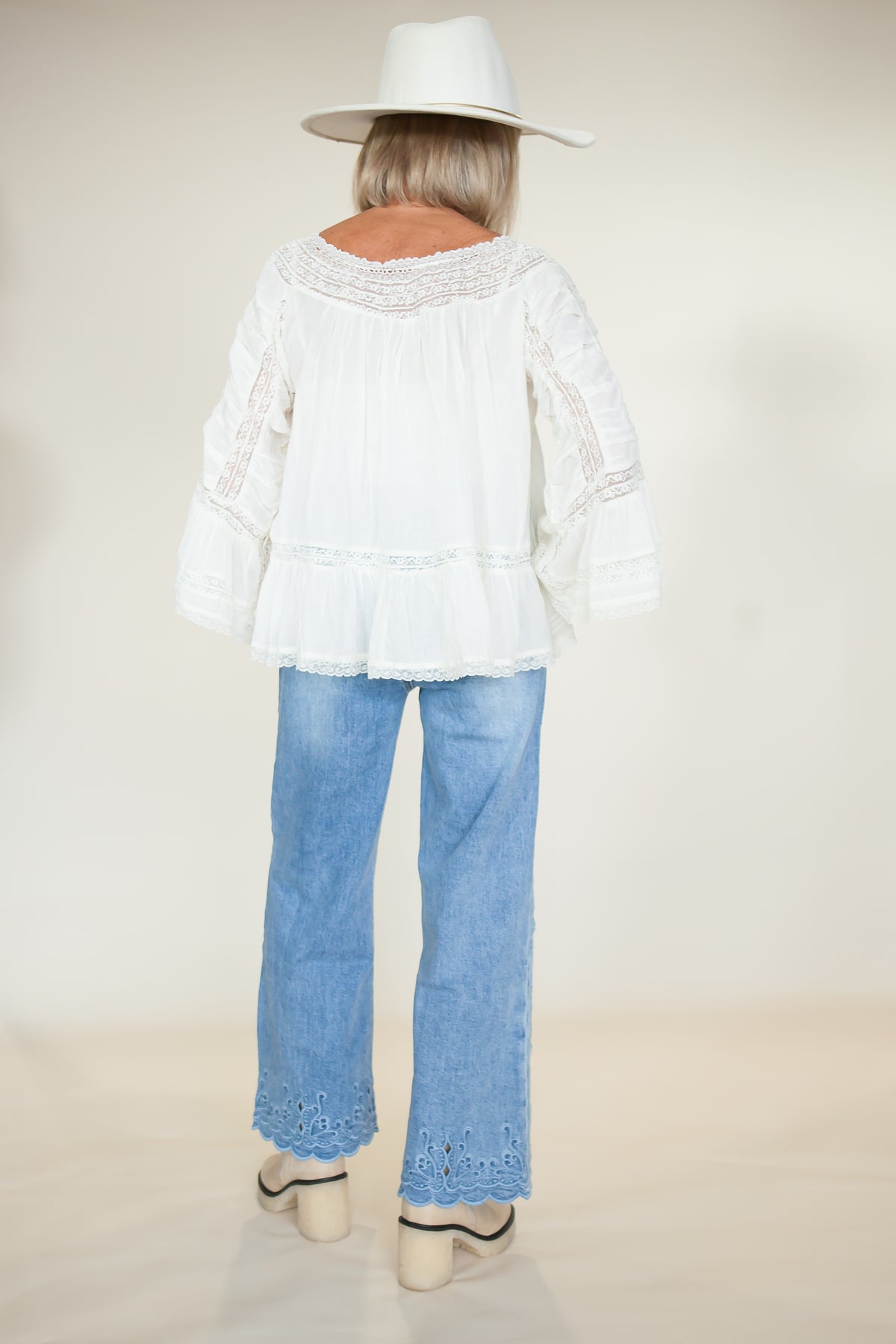 Juniper Embroidered Boho Jeans